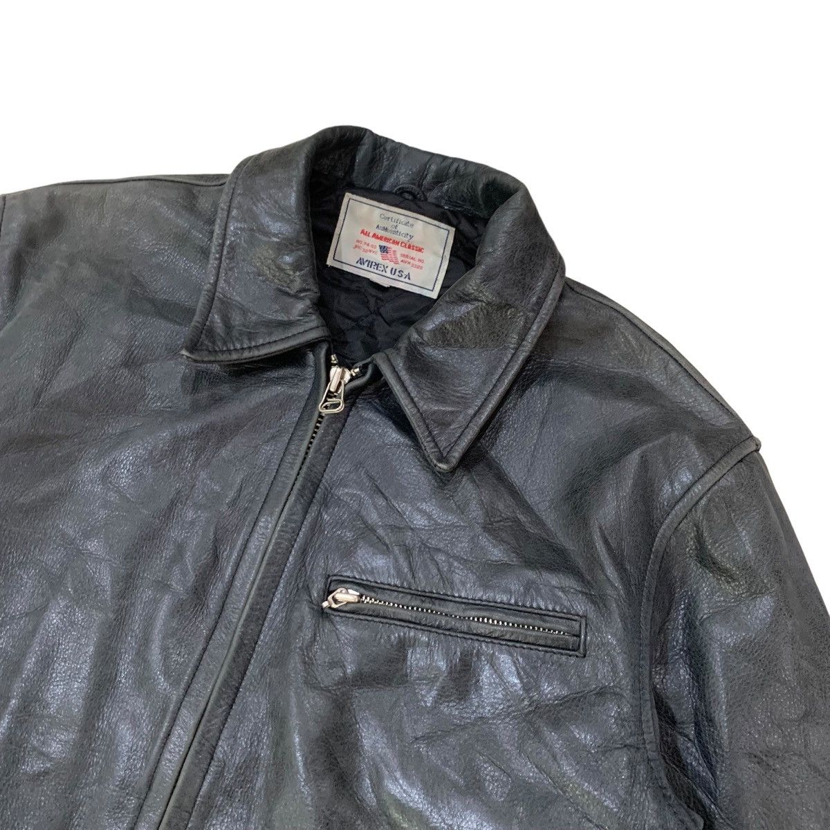 Avirex 💥Vintage Avirex Genuine Leather Rider Jacket Size US S / EU 44-46 / 1 - 8 Thumbnail