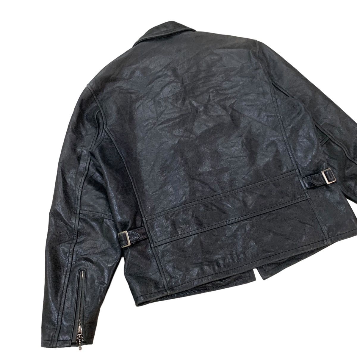 Avirex 💥Vintage Avirex Genuine Leather Rider Jacket Size US S / EU 44-46 / 1 - 10 Thumbnail