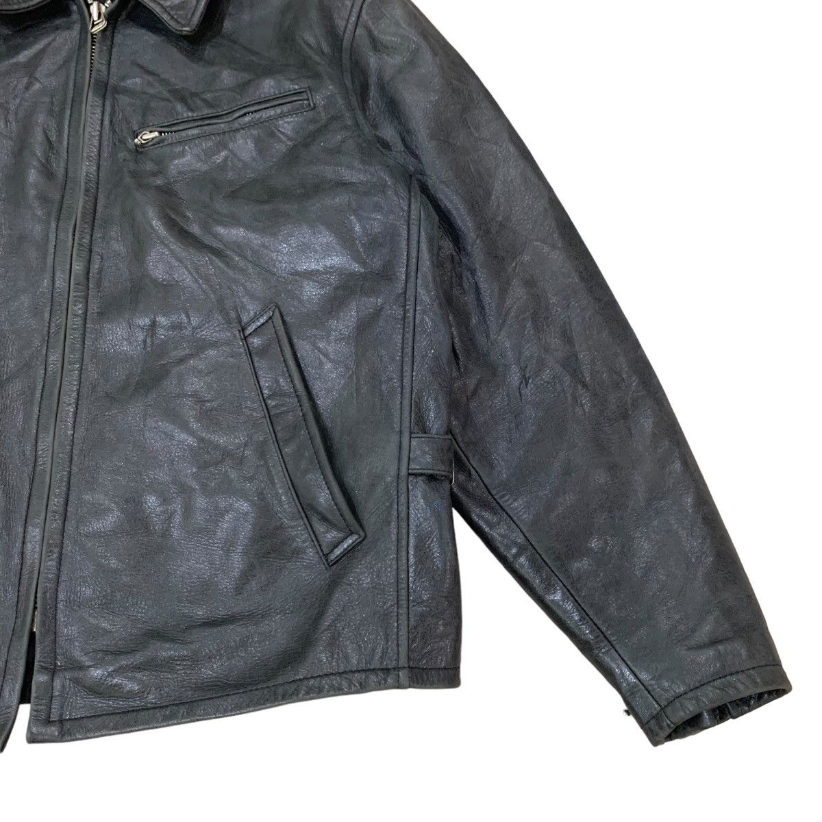 Avirex 💥Vintage Avirex Genuine Leather Rider Jacket Size US S / EU 44-46 / 1 - 7 Thumbnail