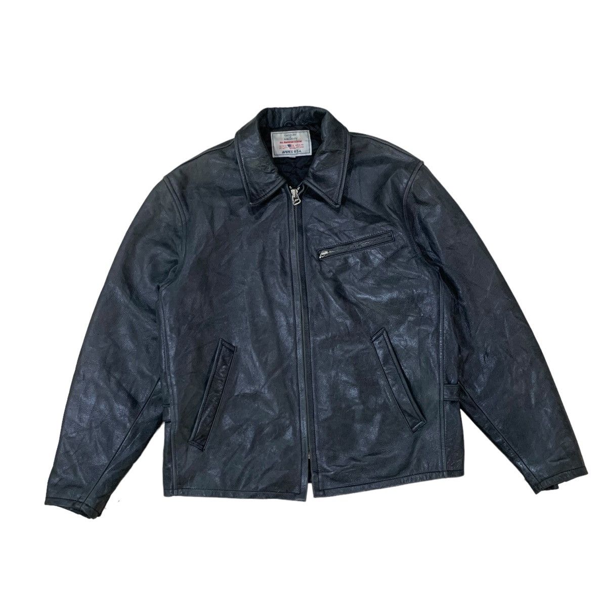 Avirex 💥Vintage Avirex Genuine Leather Rider Jacket Size US S / EU 44-46 / 1 - 1 Thumbnail