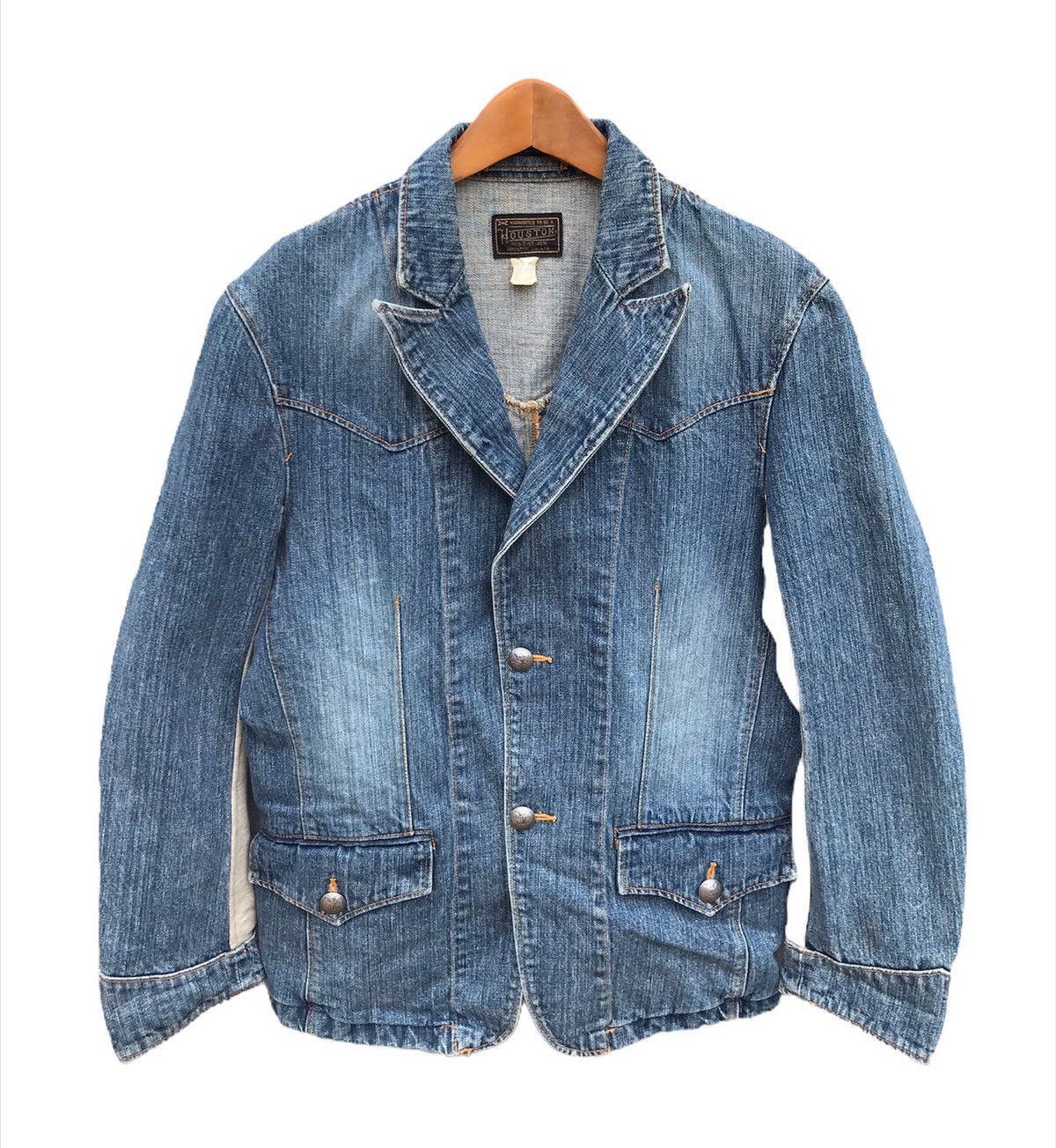 Vintage Vintage Houston denim jacket Size US M / EU 48-50 / 2 - 3 Thumbnail