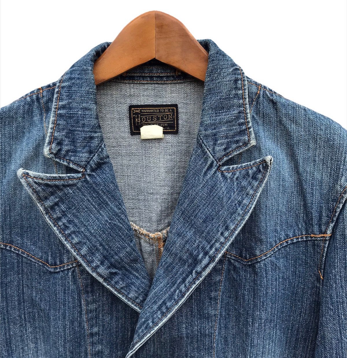Vintage Vintage Houston denim jacket Size US M / EU 48-50 / 2 - 2 Thumbnail