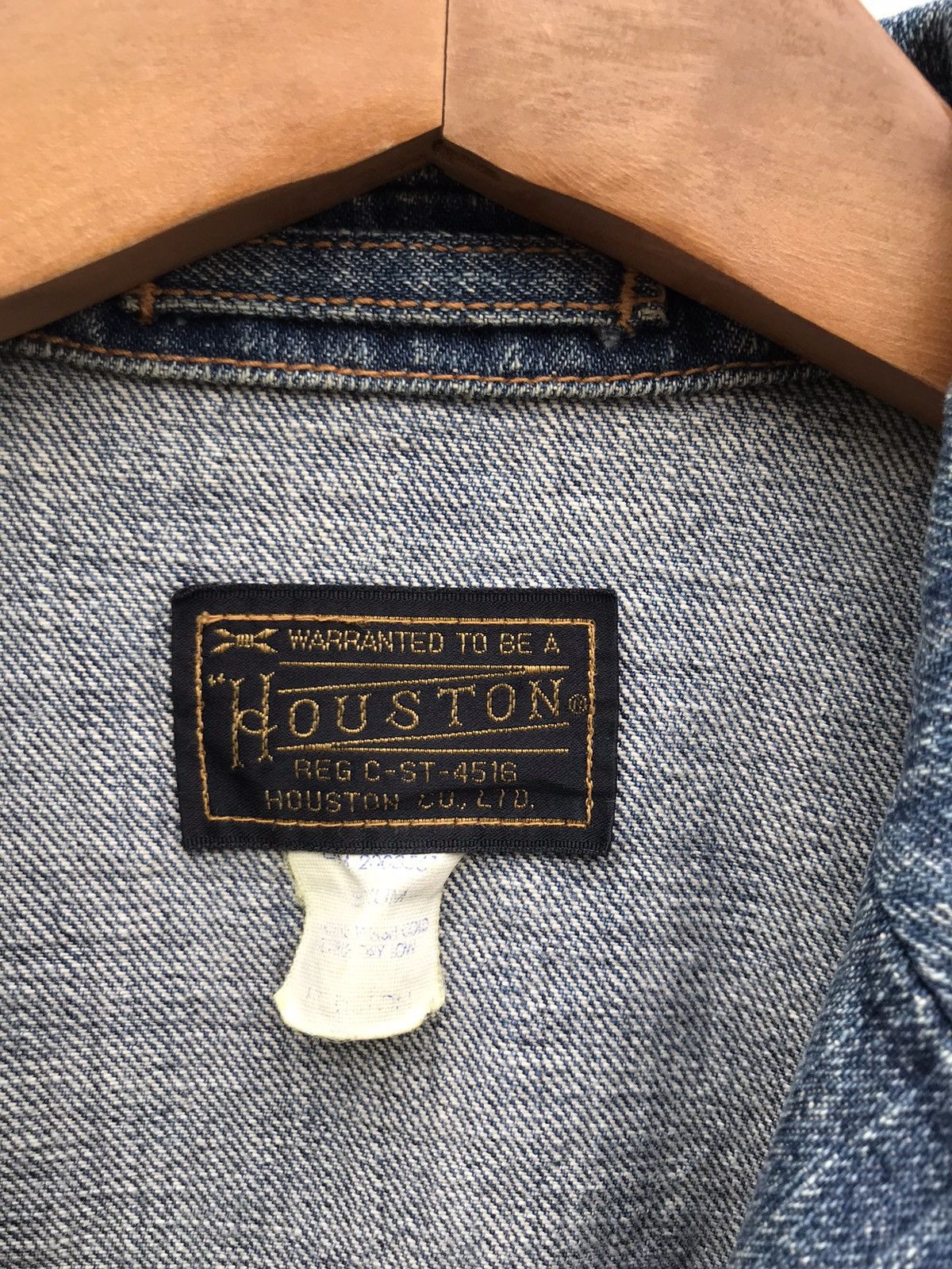 Vintage Vintage Houston denim jacket Size US M / EU 48-50 / 2 - 5 Thumbnail