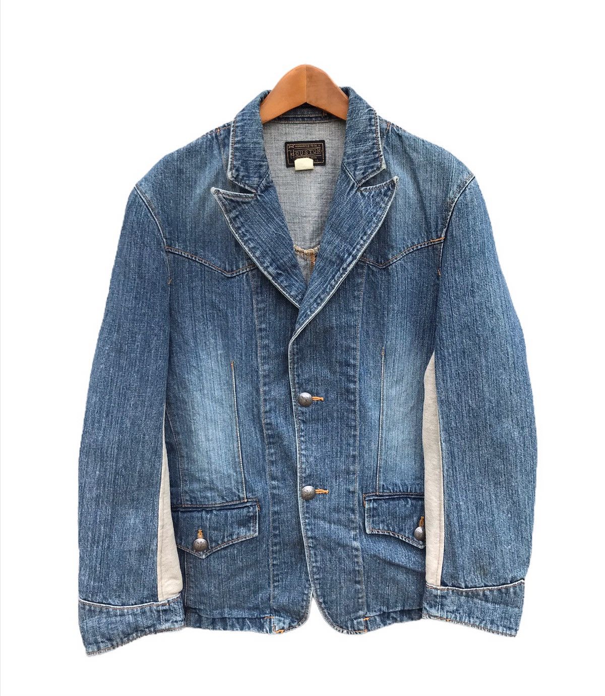 Vintage Vintage Houston denim jacket Size US M / EU 48-50 / 2 - 1 Thumbnail
