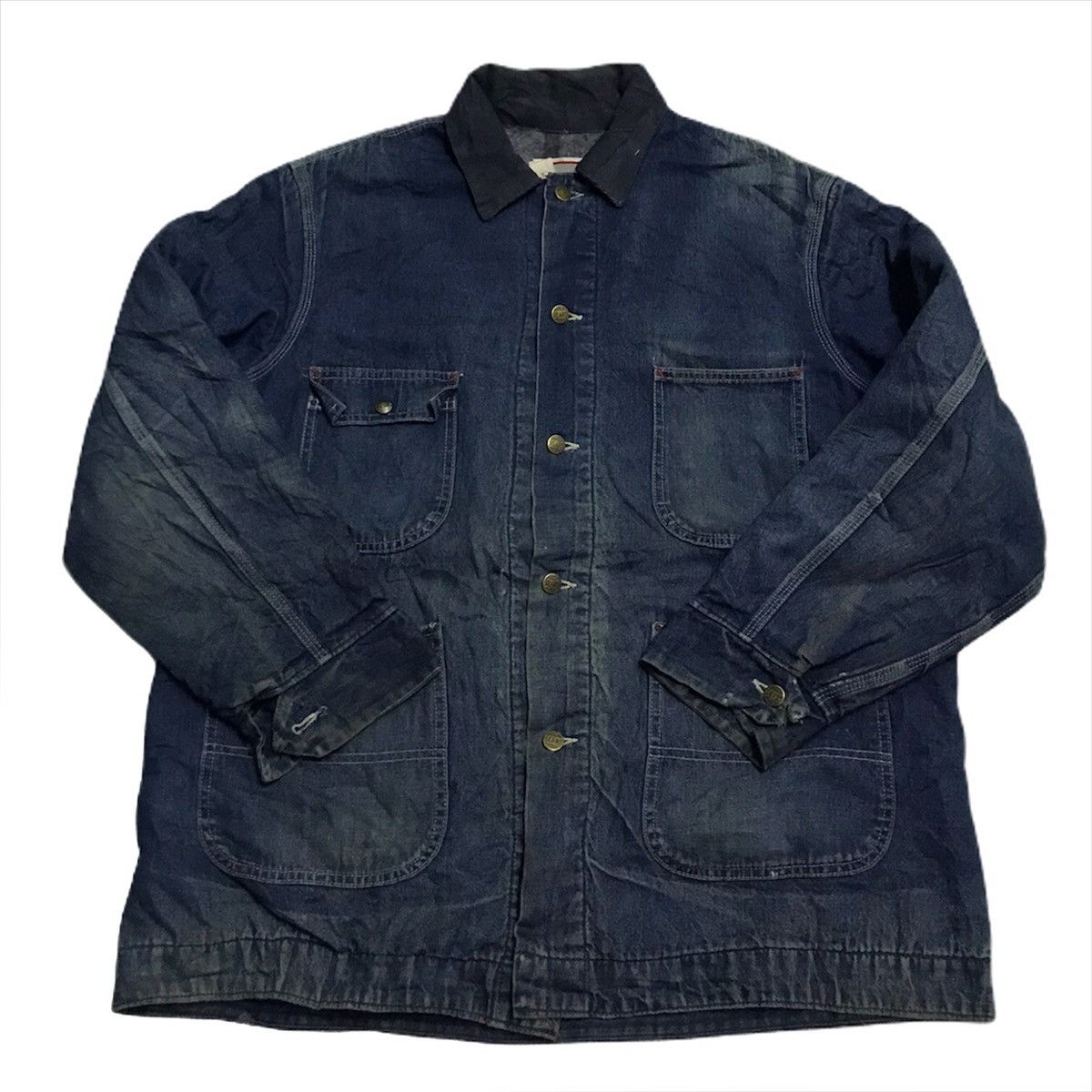 Sears vtg Sears blanket workwear denim jacket Size US XL / EU 56 / 4 - 4 Thumbnail