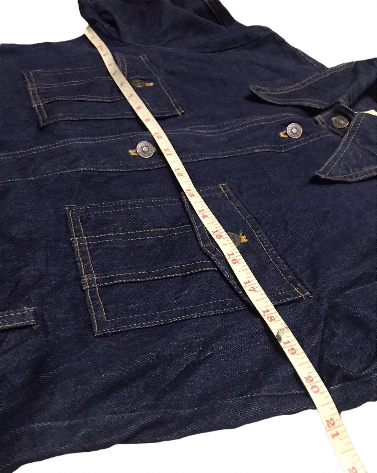 Vintage Vintage Big power denim jacket Size US L / EU 52-54 / 3 - 6 Thumbnail