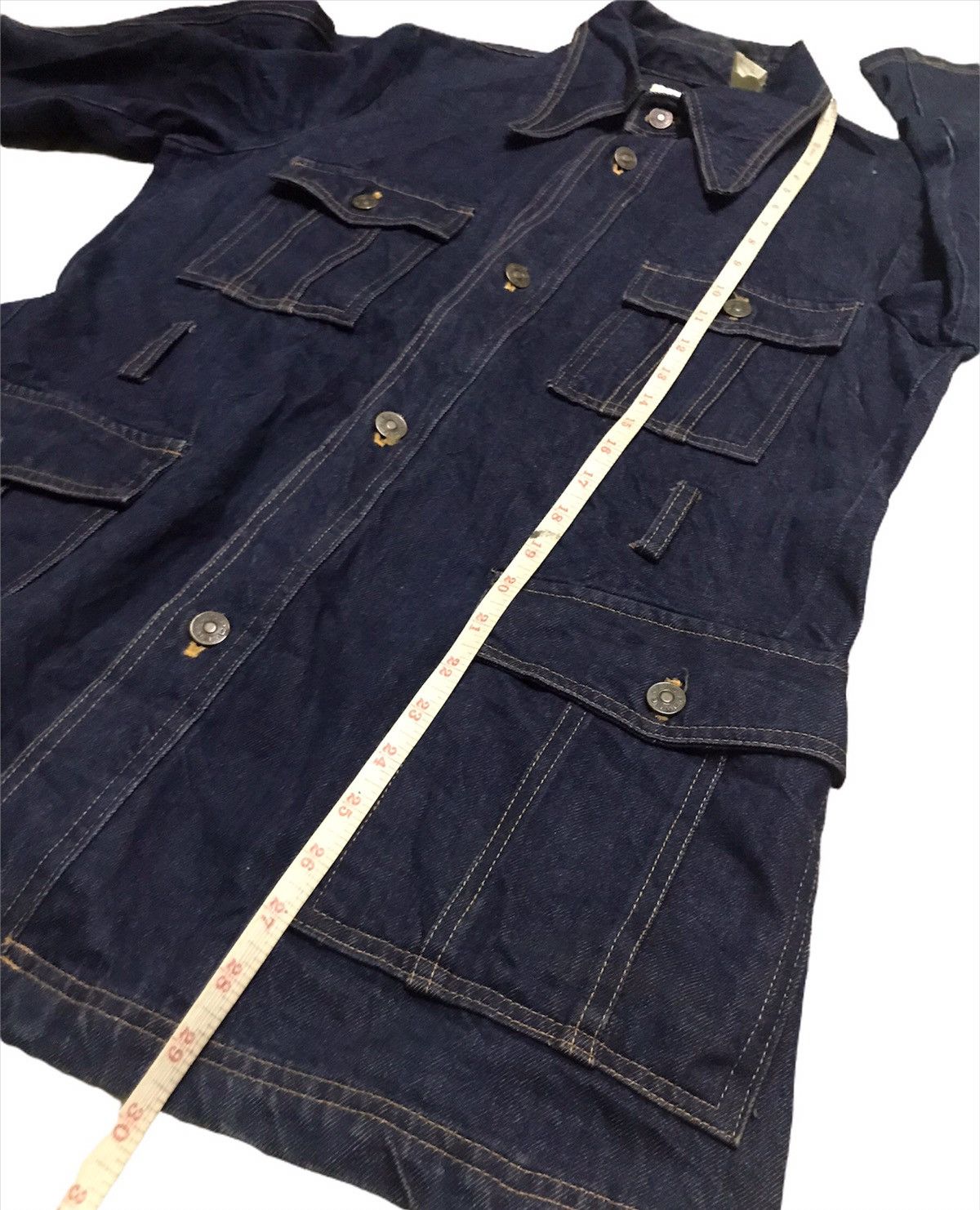 Vintage Vintage Big power denim jacket Size US L / EU 52-54 / 3 - 7 Thumbnail