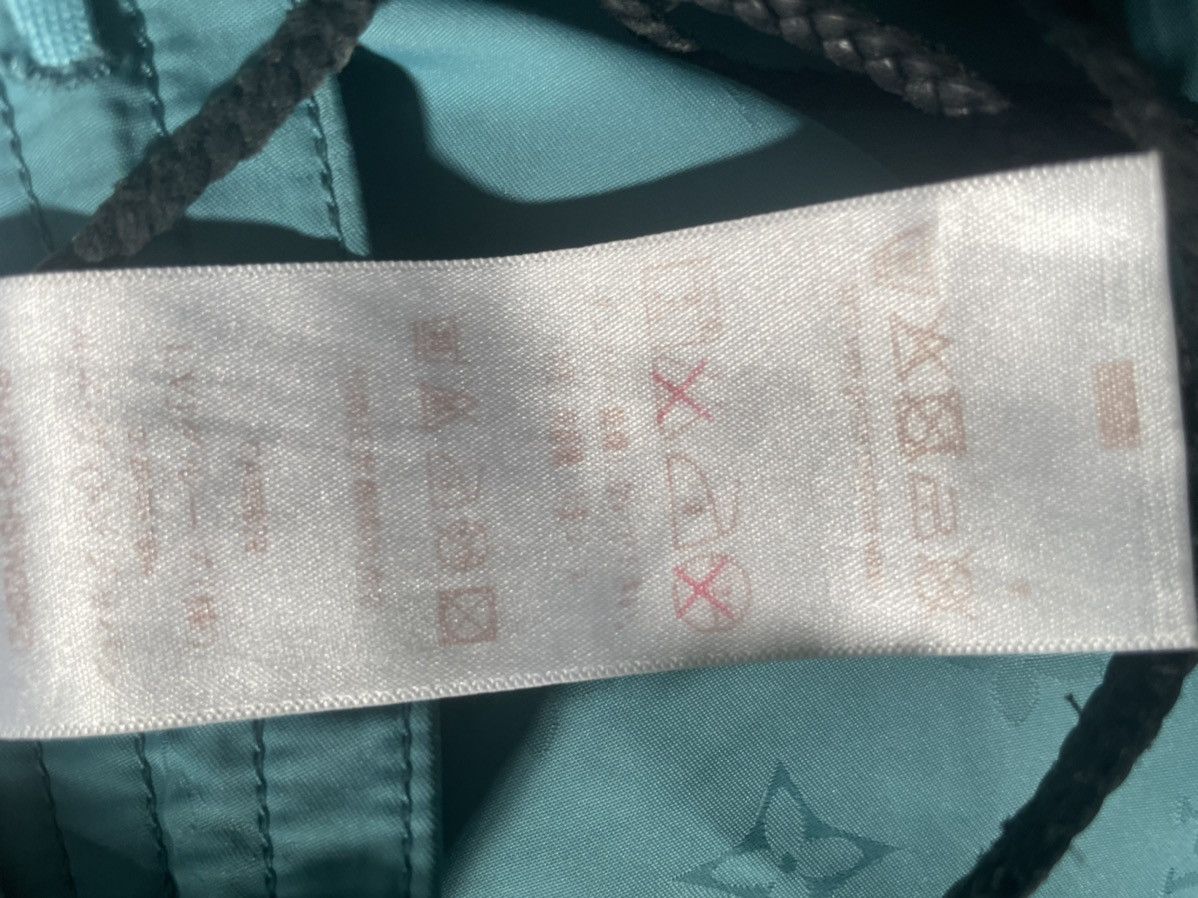 Louis Vuitton Kim Jones era LV mono swim trunks, teal/blue Size US 34 / EU 50 - 9 Thumbnail