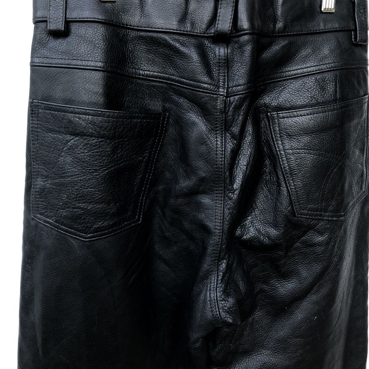 Genuine Leather Vintage Squadron Leather Pants Size US 33 - 3 Thumbnail