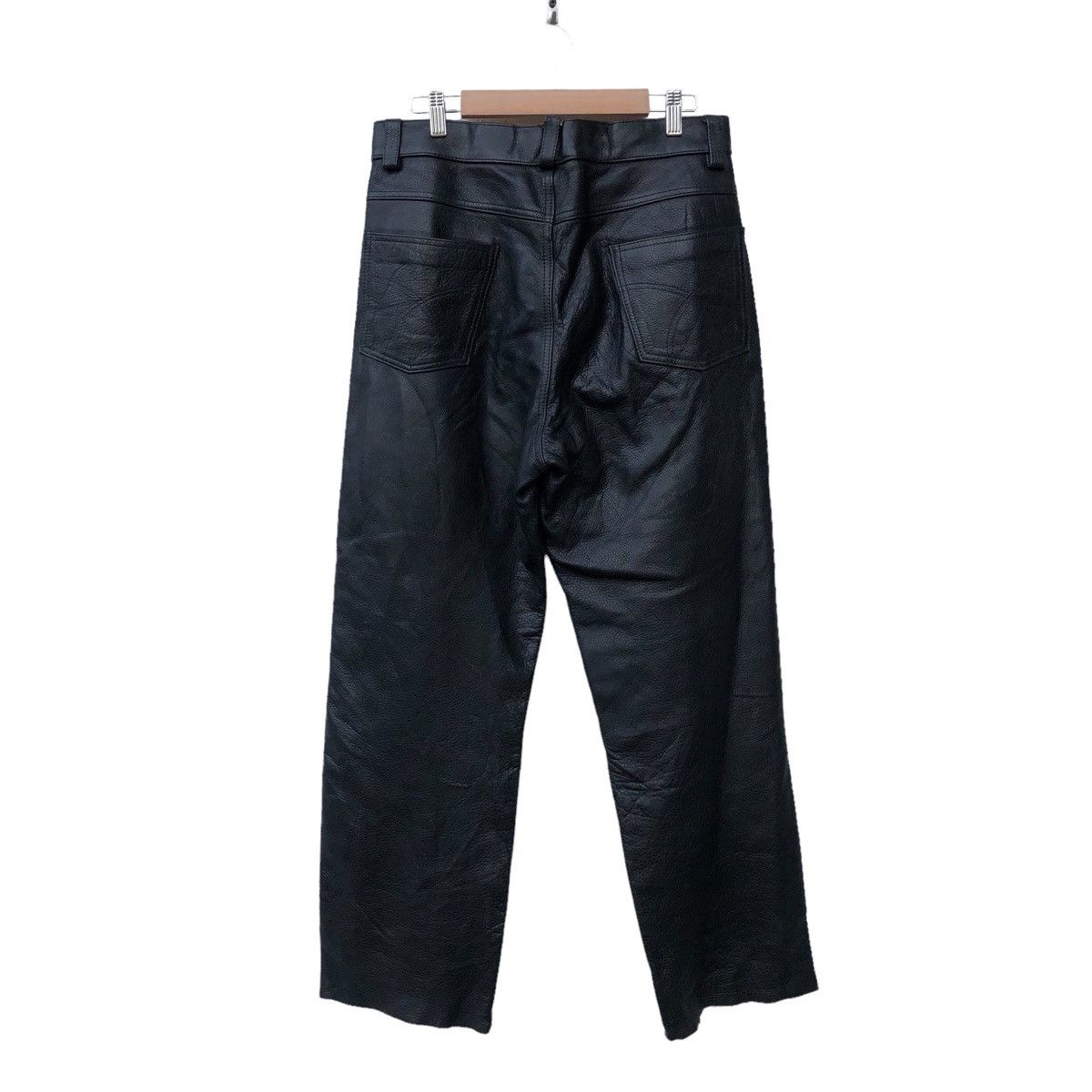 Genuine Leather Vintage Squadron Leather Pants Size US 33 - 2 Thumbnail
