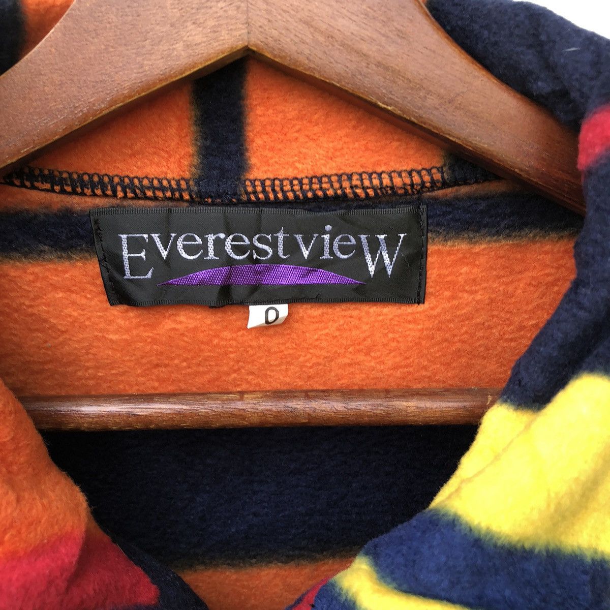 Japanese Brand VINTAGE EVERESTVIEW FLEECE STRIPES INSIPIRED NAVAJO Size US M / EU 48-50 / 2 - 3 Thumbnail