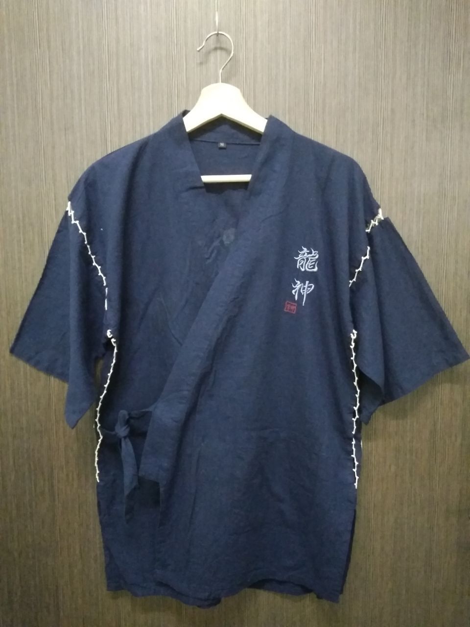 Japanese Brand Japanese Dragon Sukajan Coat Happi Kimono Noragi Jacket Size US M / EU 48-50 / 2 - 2 Thumbnail