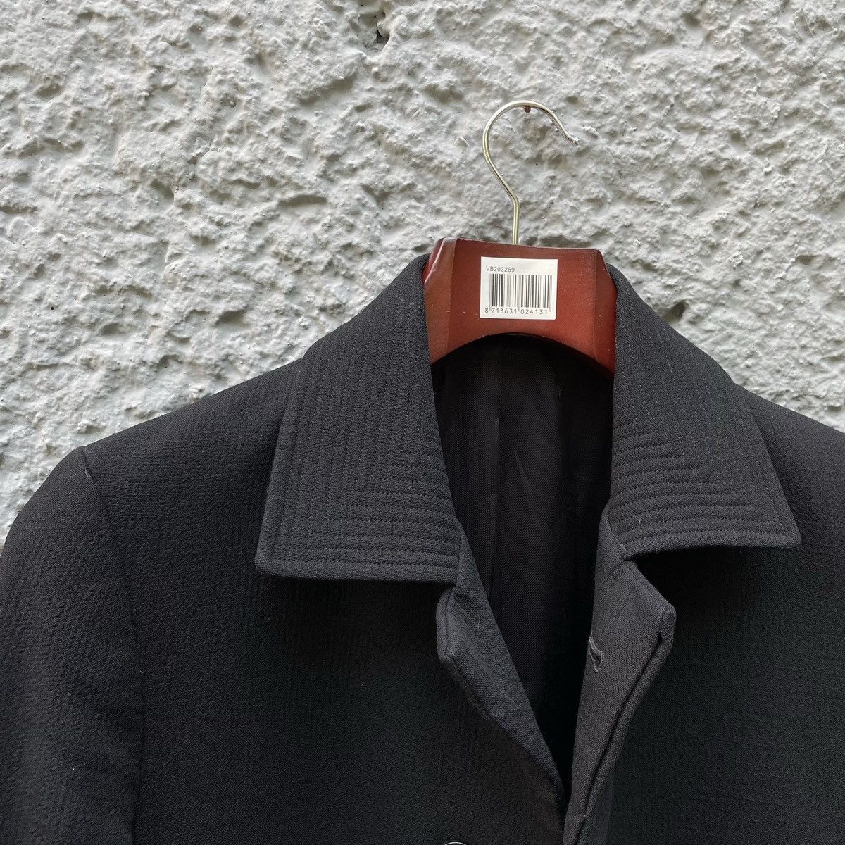 P.R. Patterson P.R. Patterson Long Black Coat Overcoat Jacket Size US M / EU 48-50 / 2 - 6 Thumbnail