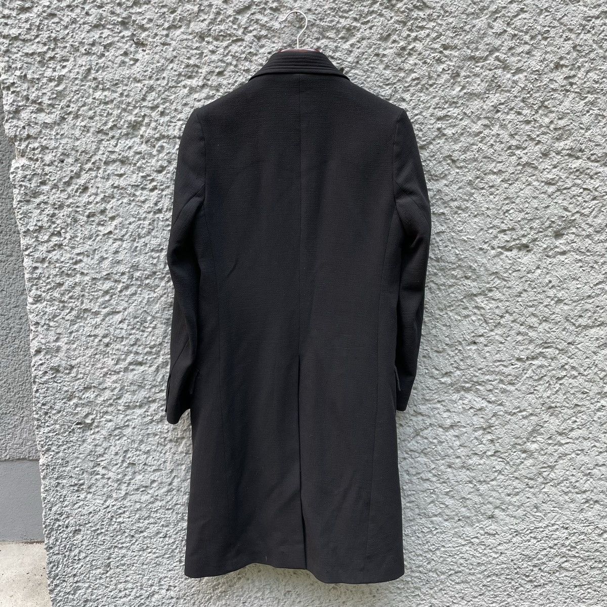 P.R. Patterson P.R. Patterson Long Black Coat Overcoat Jacket Size US M / EU 48-50 / 2 - 2 Thumbnail