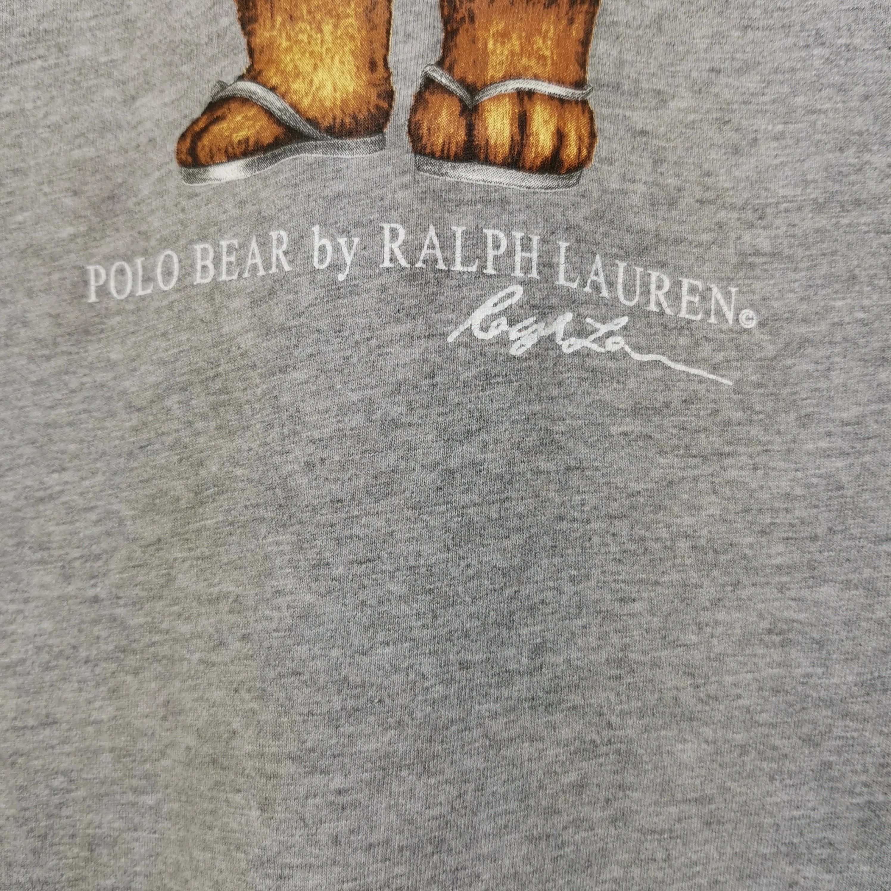 Polo Ralph Lauren Vintage Polo Bear T Shirt by Ralph Lauren Hawaii Tees Size US L / EU 52-54 / 3 - 6 Thumbnail