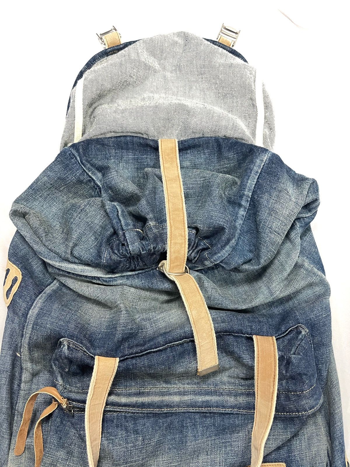 Isamu Katayama Backlash Isamu katayama backlash denim bagpack Size ONE SIZE - 4 Thumbnail