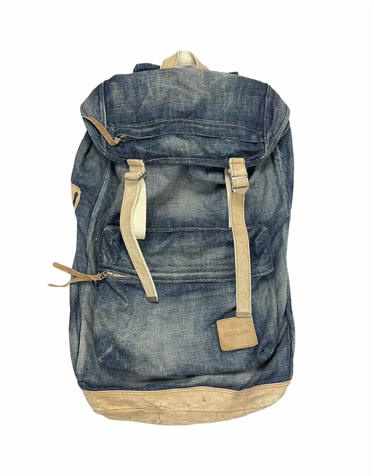 Isamu Katayama Backlash Isamu katayama backlash denim bagpack Size ONE SIZE - 1 Thumbnail