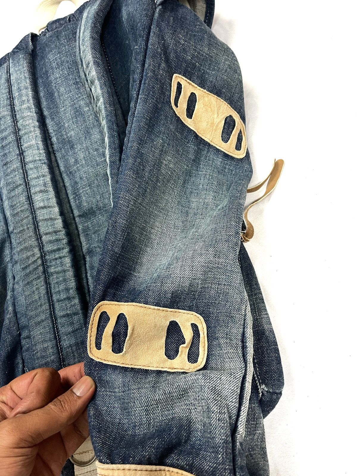 Isamu Katayama Backlash Isamu katayama backlash denim bagpack Size ONE SIZE - 5 Thumbnail