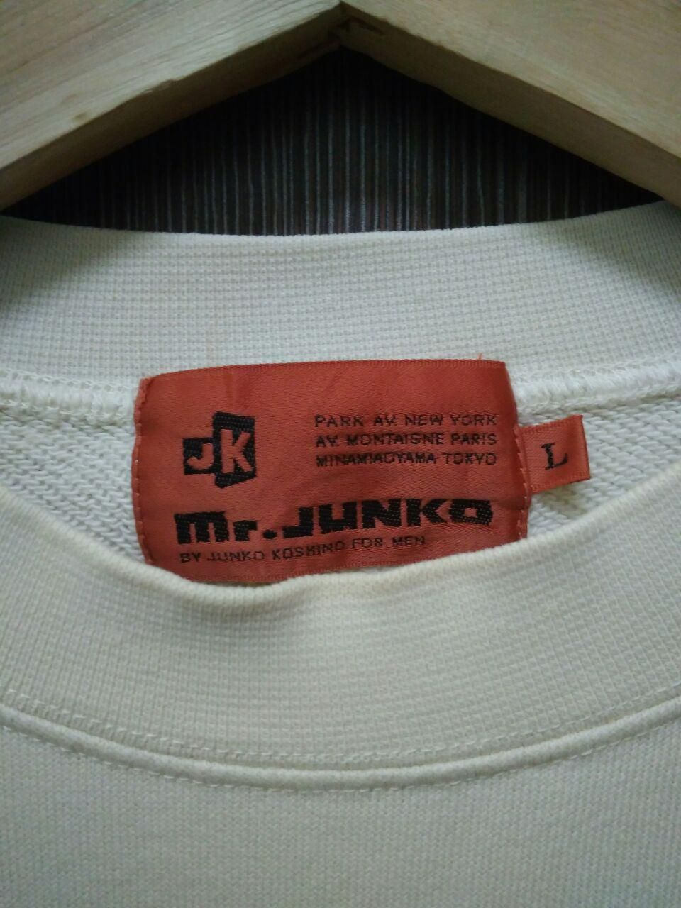 Vintage Vtg Mr Junko koshino Embroidery Sweatshirt Sweater Jumper Size US L / EU 52-54 / 3 - 3 Thumbnail