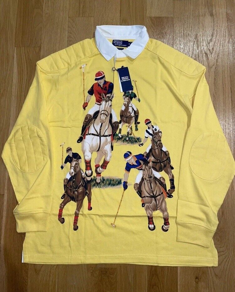 Polo Ralph Lauren Vintage Polo Ralph Lauren 5 Horseman Equestrian Rugby XXL Size US XXL / EU 58 / 5 - 5 Thumbnail
