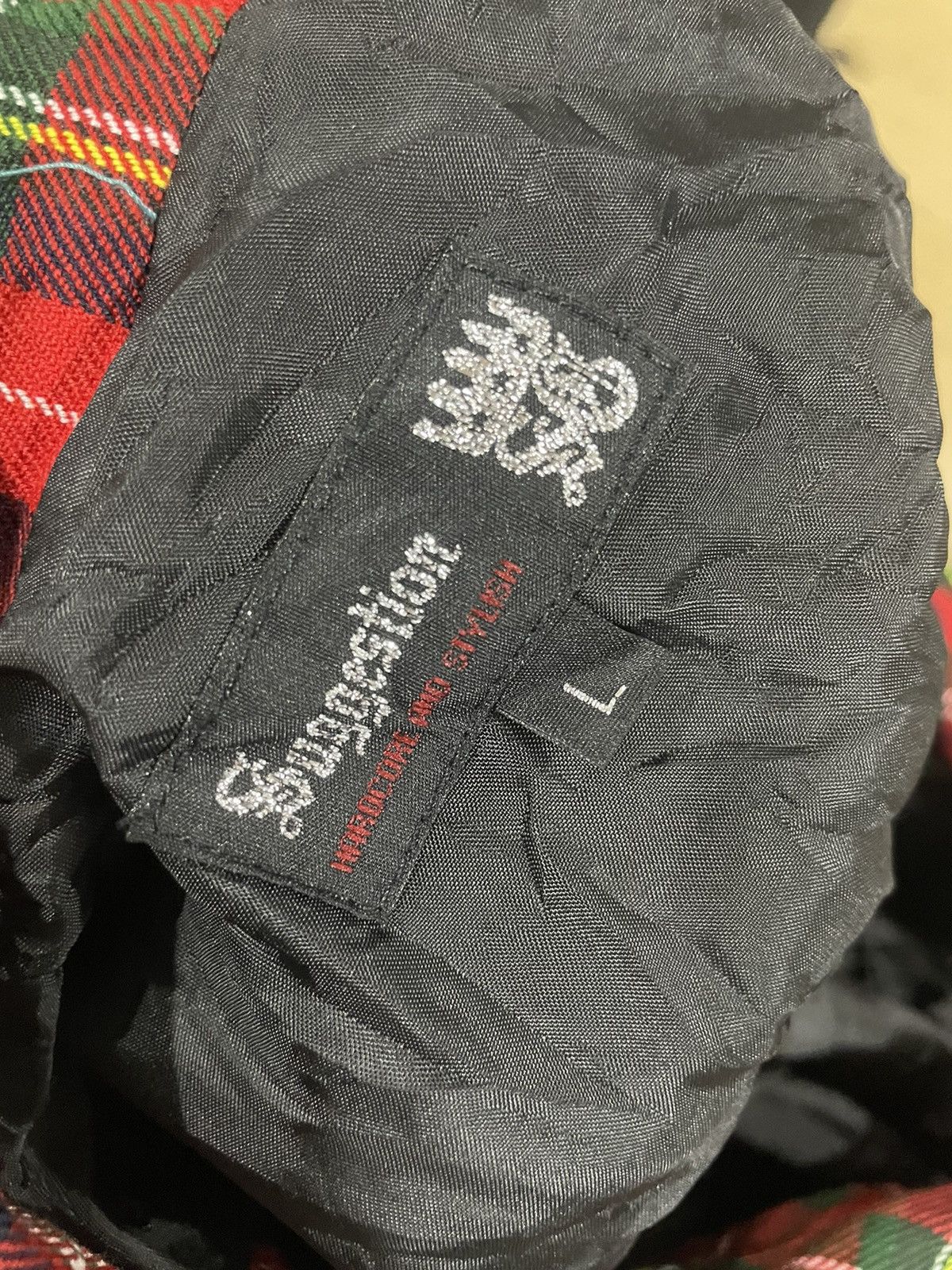 If Six Was Nine Japanese Suggestion Punk Seditionaries Plaid Tartan Jacket Size US L / EU 52-54 / 3 - 13 Thumbnail