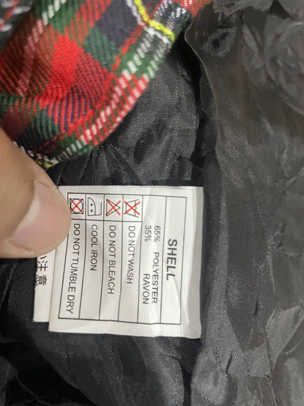 If Six Was Nine Japanese Suggestion Punk Seditionaries Plaid Tartan Jacket Size US L / EU 52-54 / 3 - 14 Thumbnail