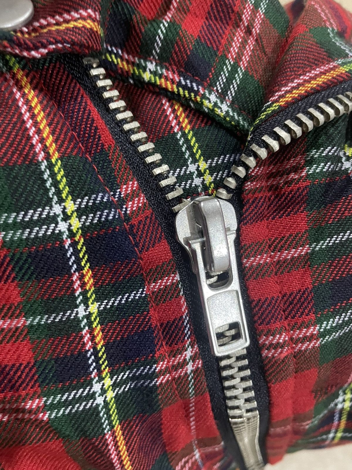 If Six Was Nine Japanese Suggestion Punk Seditionaries Plaid Tartan Jacket Size US L / EU 52-54 / 3 - 9 Thumbnail
