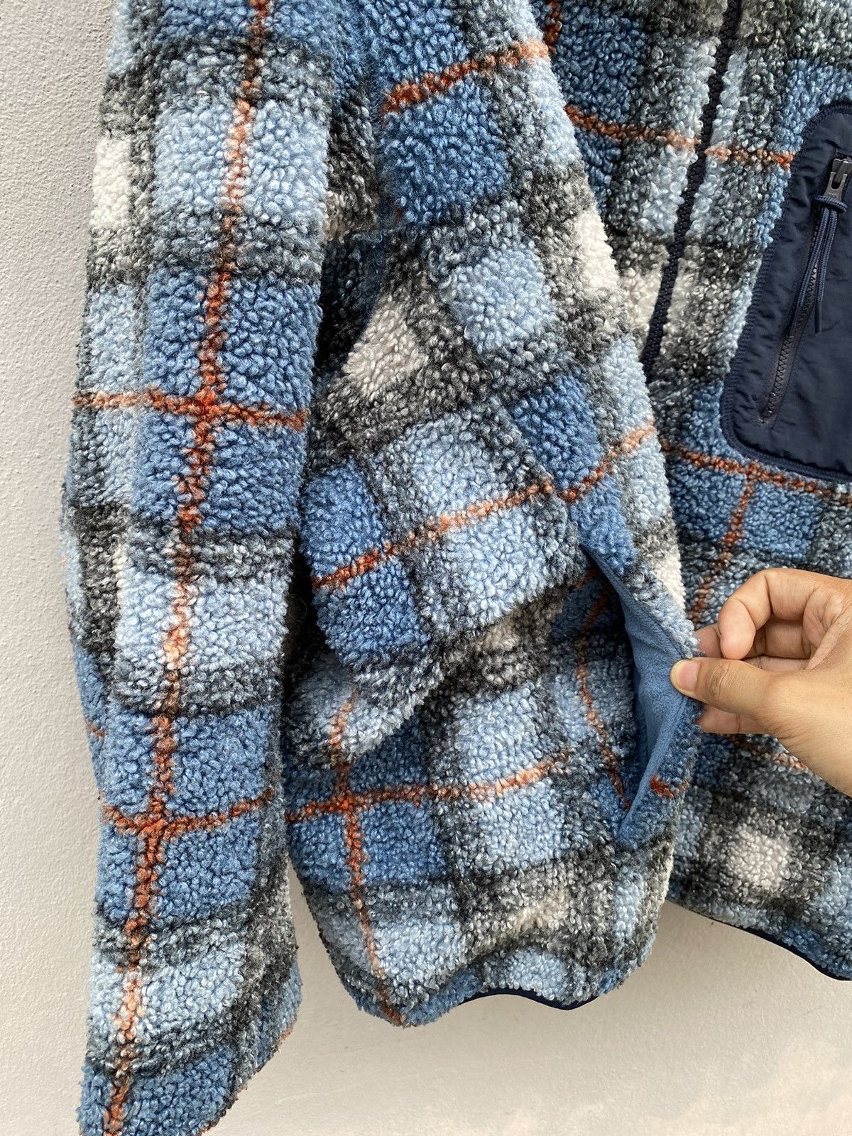 JW Anderson × Uniqlo J.W.Anderson x Uniqlo Deep Pile Checkered Fleece Size US XL / EU 56 / 4 - 9 Thumbnail