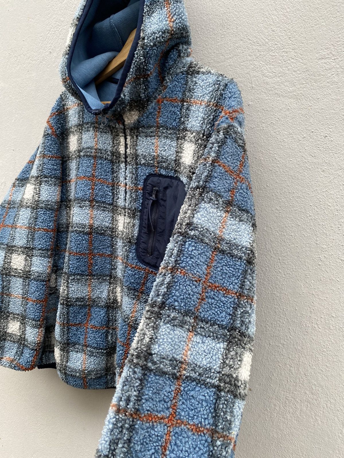 JW Anderson × Uniqlo J.W.Anderson x Uniqlo Deep Pile Checkered Fleece Size US XL / EU 56 / 4 - 2 Thumbnail