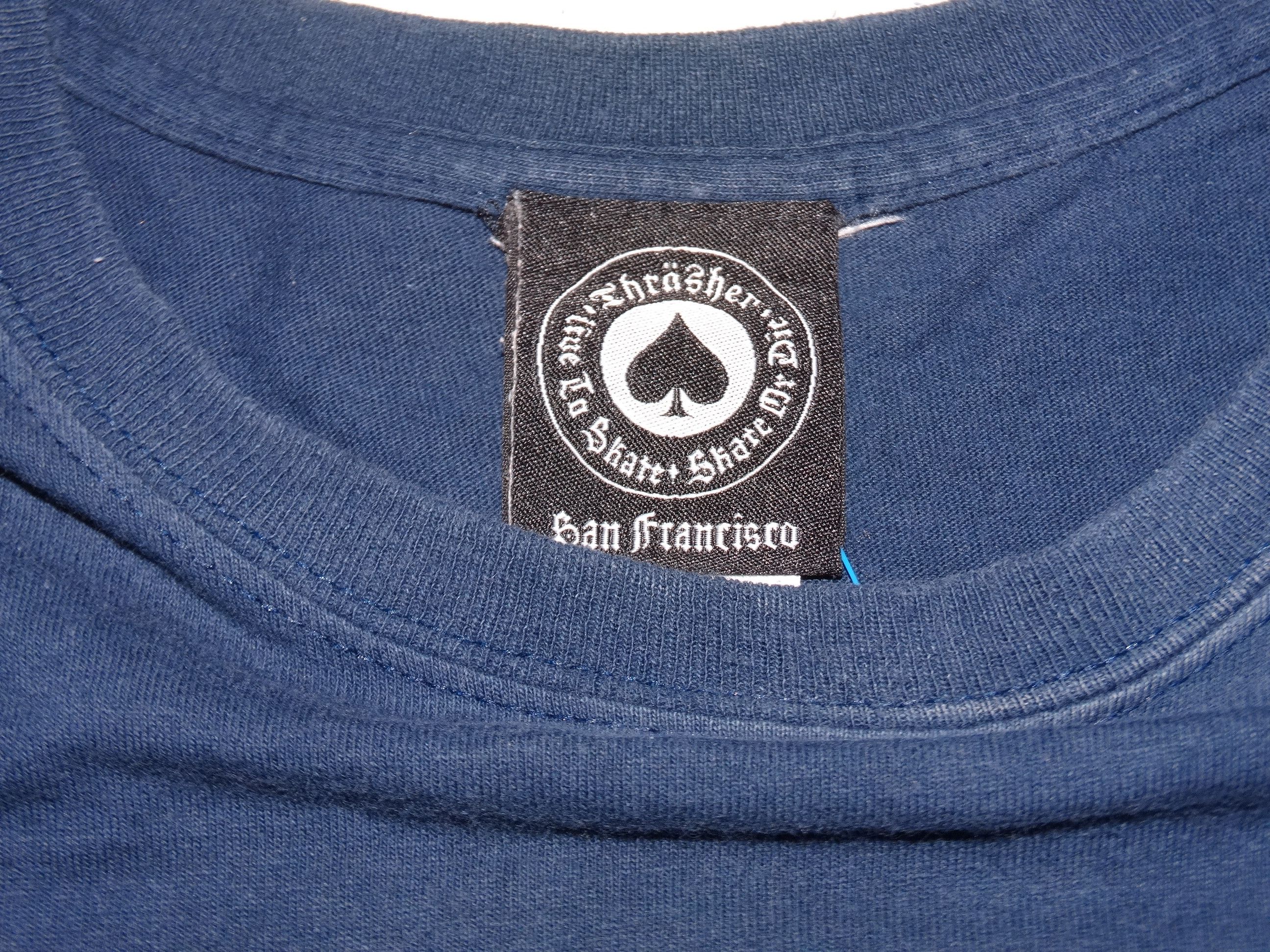 Thrasher thrasher classic logo tee vintage size L Size US L / EU 52-54 / 3 - 4 Thumbnail