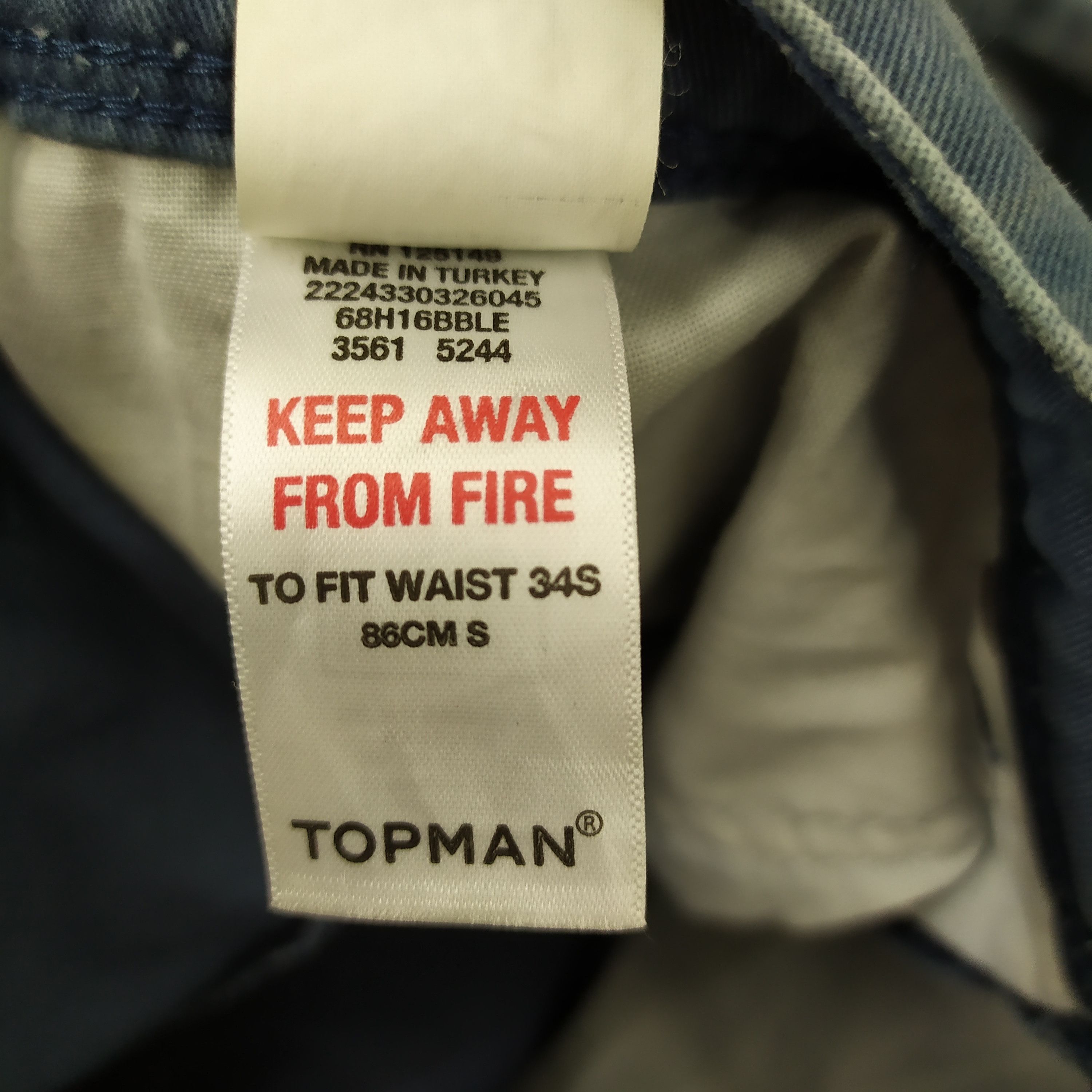 Topman RARE! ARC LEG BY TOPMAN CURVE LEG CARGO PANTS Size US 34 / EU 50 - 12 Thumbnail