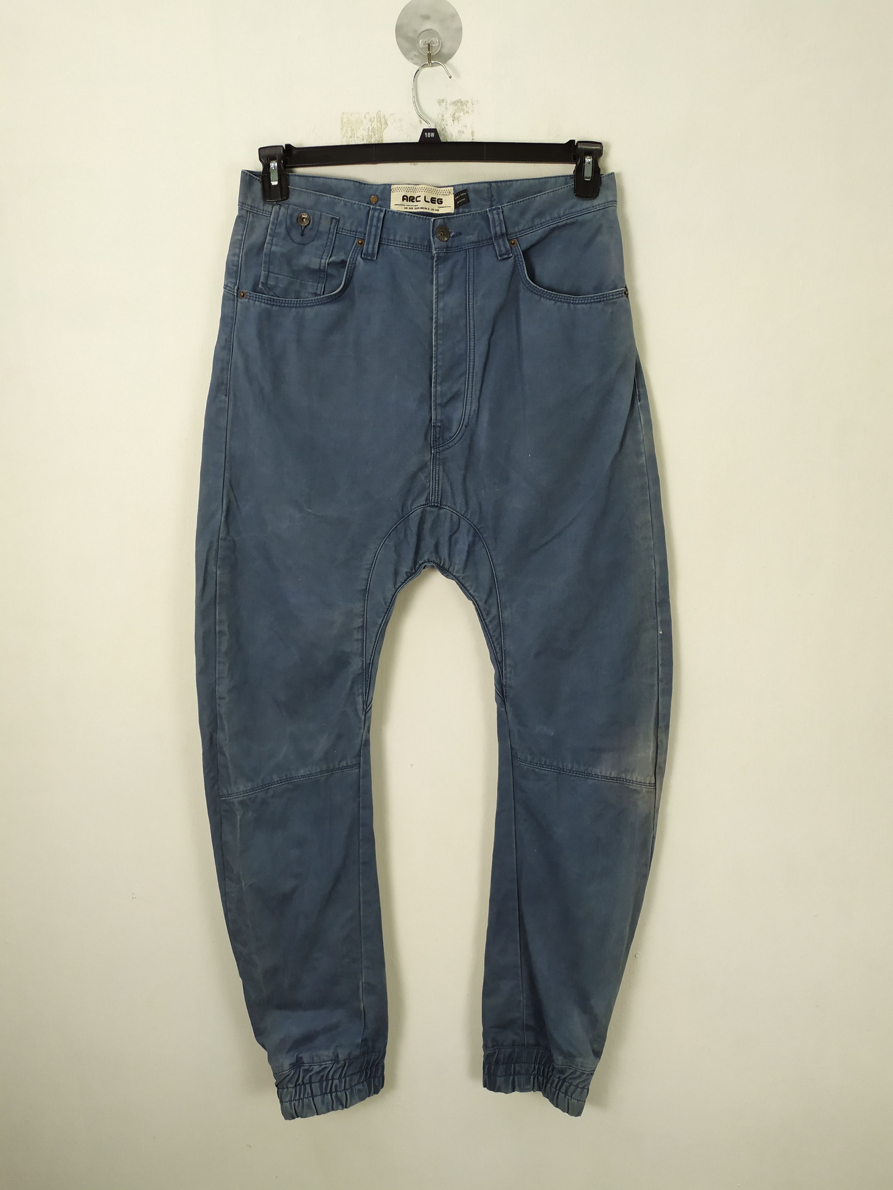 Topman RARE! ARC LEG BY TOPMAN CURVE LEG CARGO PANTS Size US 34 / EU 50 - 1 Thumbnail
