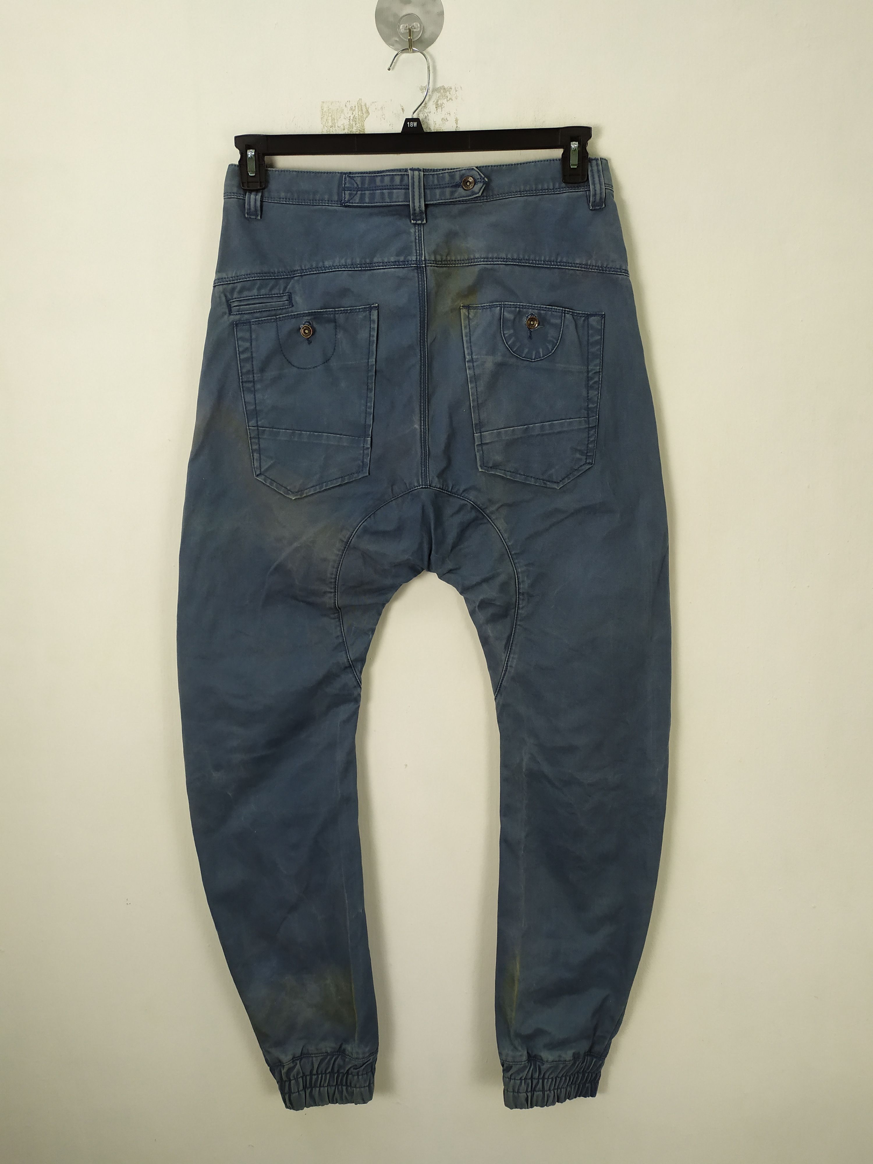 Topman RARE! ARC LEG BY TOPMAN CURVE LEG CARGO PANTS Size US 34 / EU 50 - 10 Thumbnail