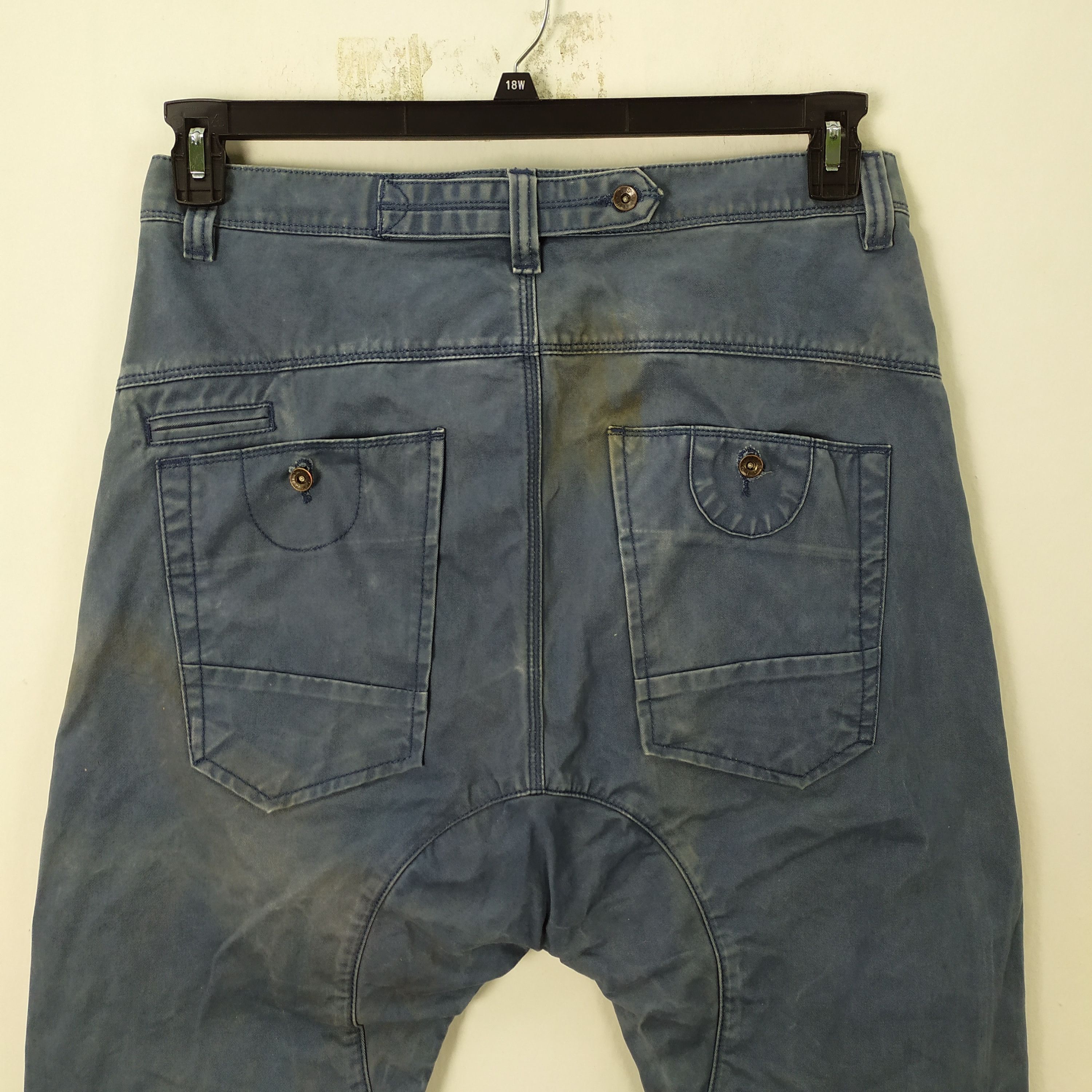 Topman RARE! ARC LEG BY TOPMAN CURVE LEG CARGO PANTS Size US 34 / EU 50 - 9 Thumbnail
