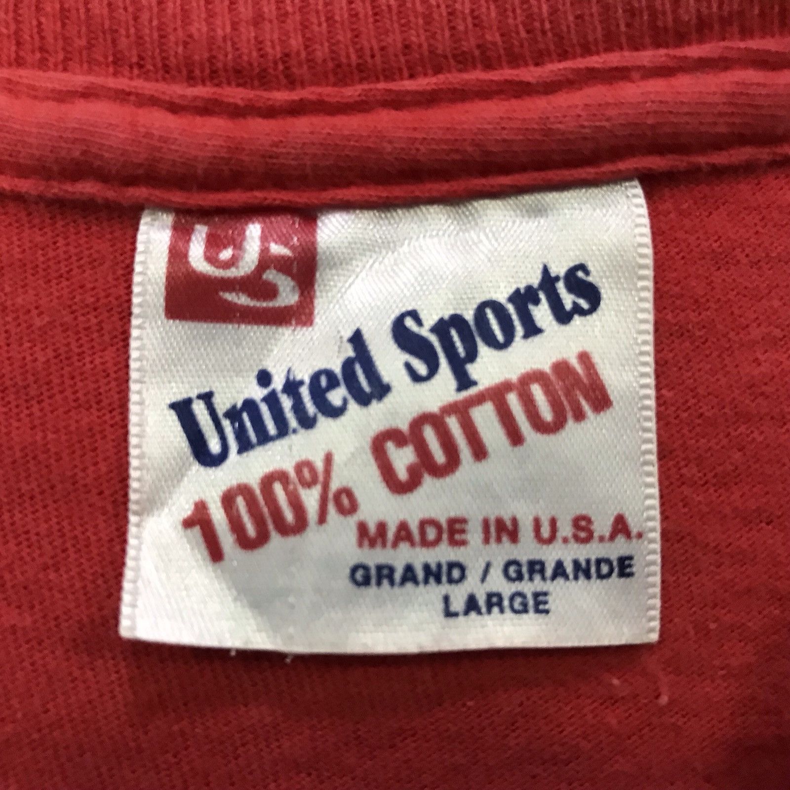 Vintage 90s Vintage Funky Music Station FM802 T-shirt Size US L / EU 52-54 / 3 - 6 Thumbnail