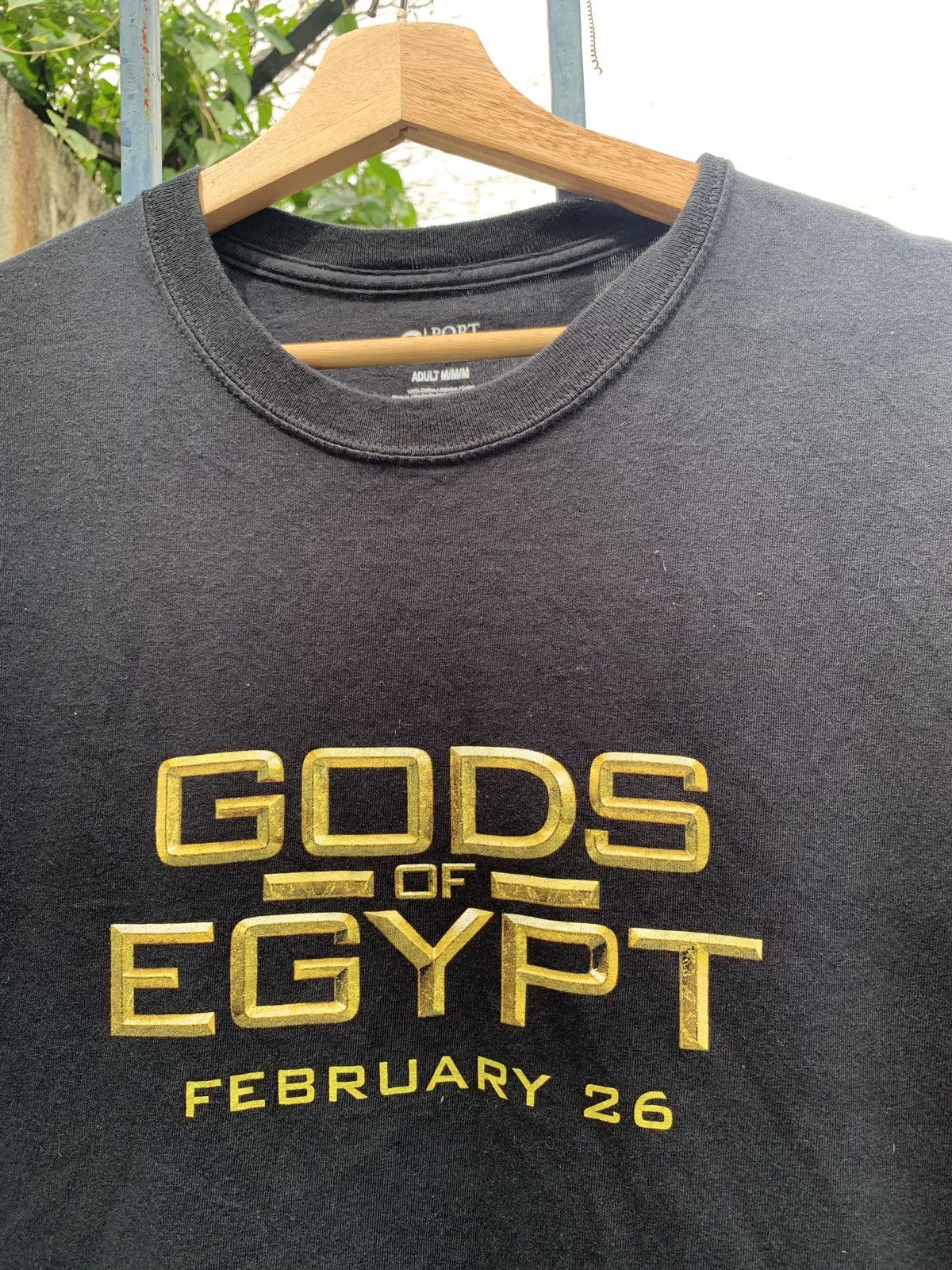 Vintage Gods Of Egypt Movie Promo Tee Size US M / EU 48-50 / 2 - 2 Thumbnail