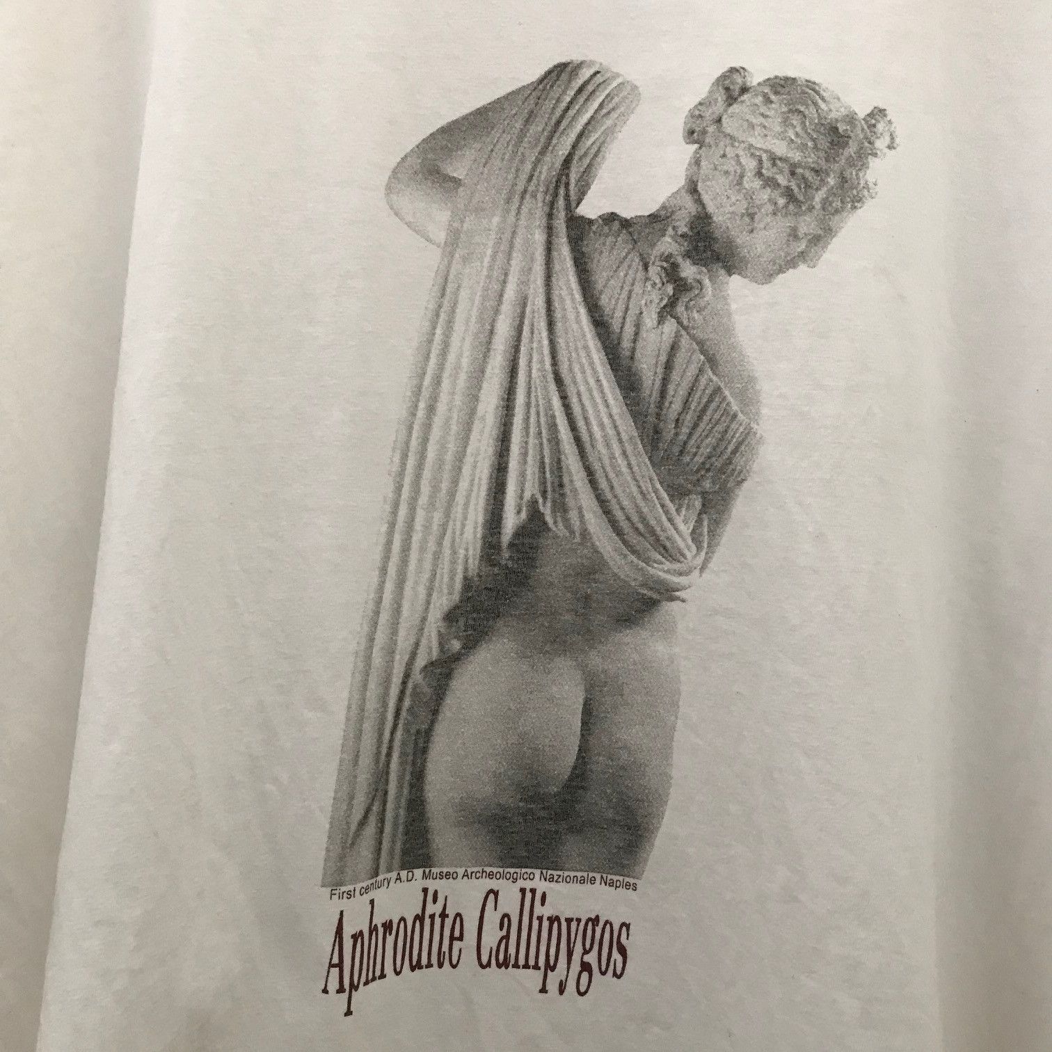 Vintage Y2K Aphrodite Callipyge Venus Callipyge Tee Greek Goddess Size US XL / EU 56 / 4 - 2 Thumbnail