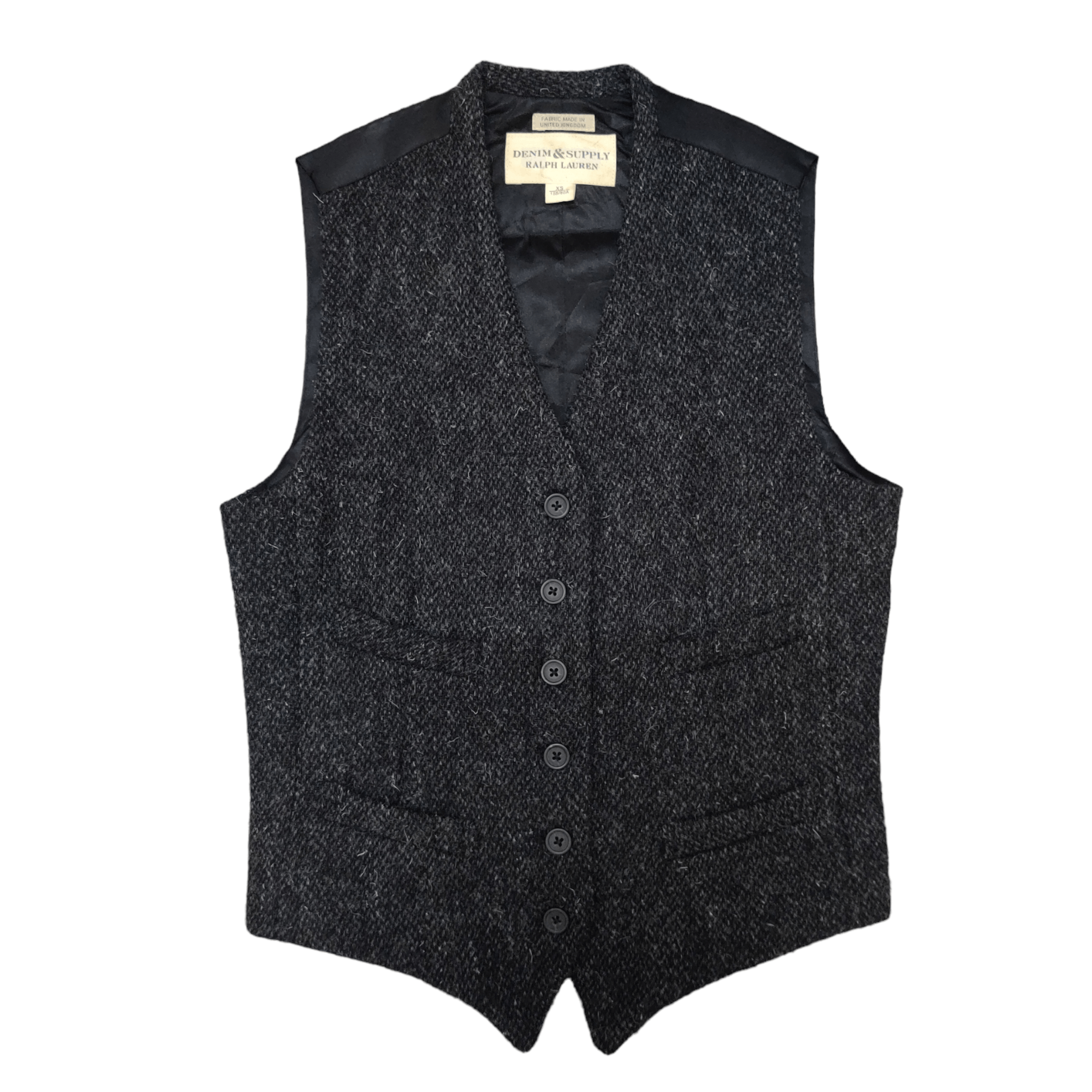 Denim & Supply Ralph Lauren Vintage Denim And Supply Ralph Lauren Vest Wool Size XS / US 0-2 / IT 36-38 - 1 Thumbnail