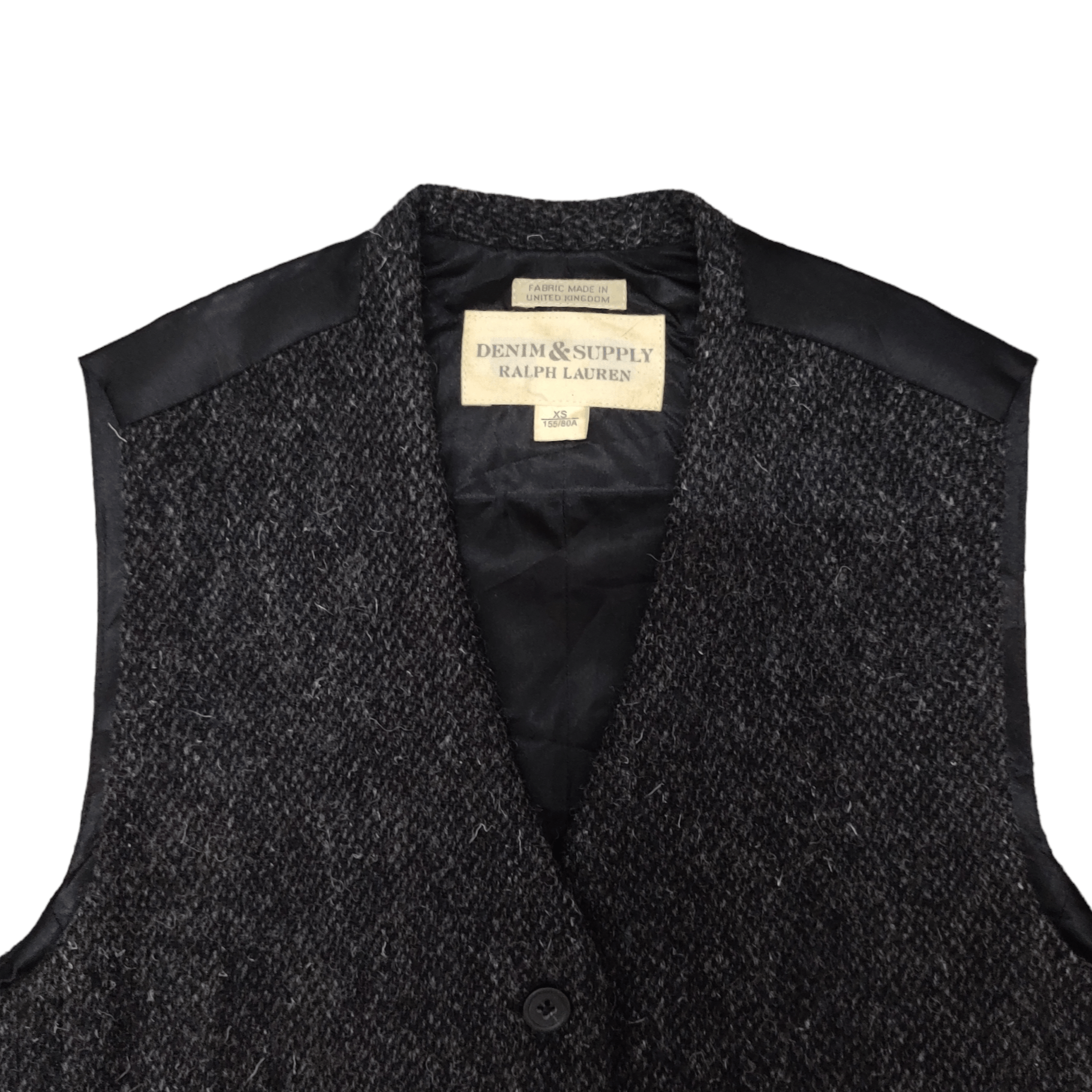 Denim & Supply Ralph Lauren Vintage Denim And Supply Ralph Lauren Vest Wool Size XS / US 0-2 / IT 36-38 - 2 Thumbnail