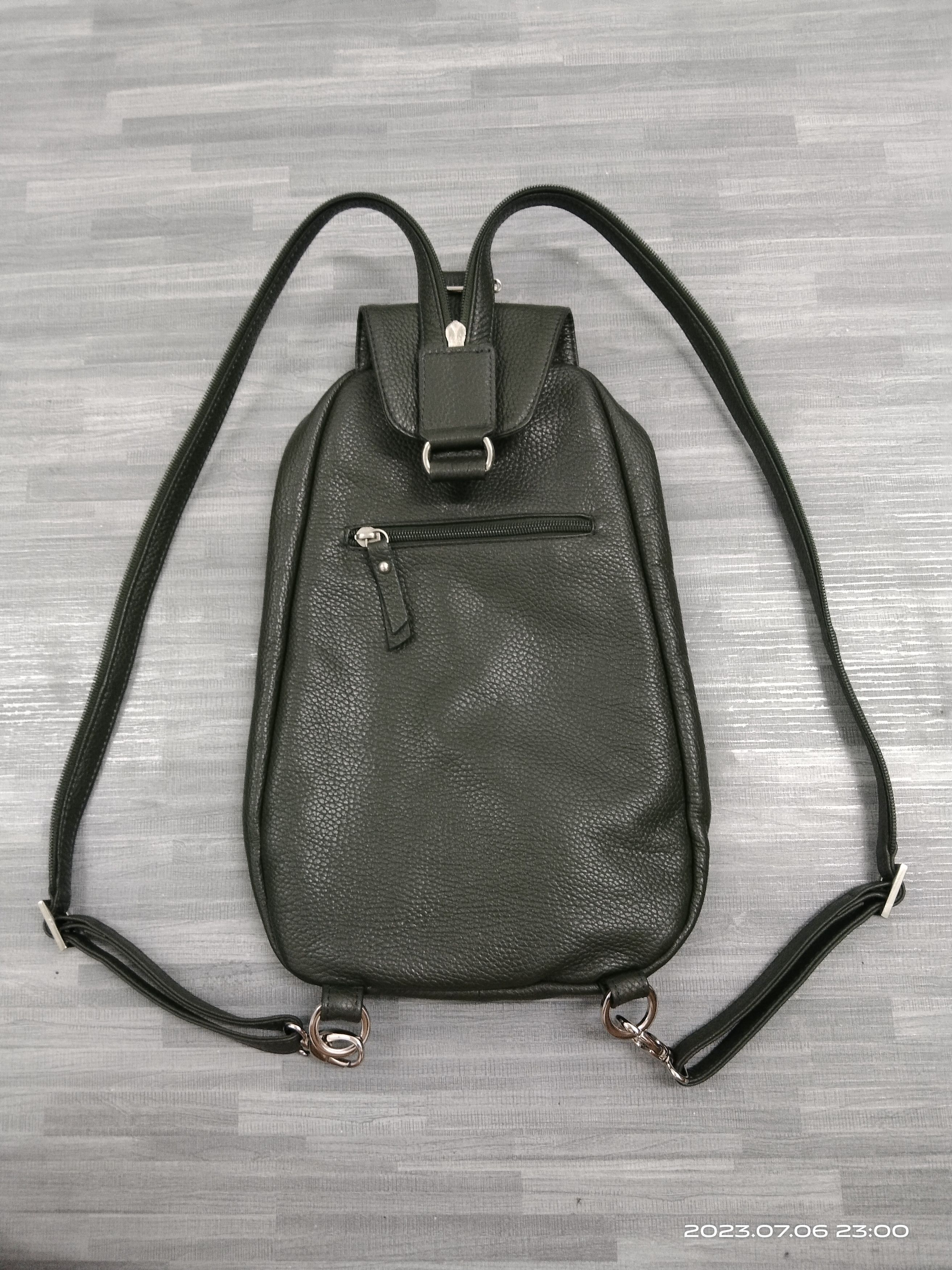 Leather OTTINO CROSSBODY/BAGPACK 2WAYS LEATHER Size ONE SIZE - 5 Thumbnail
