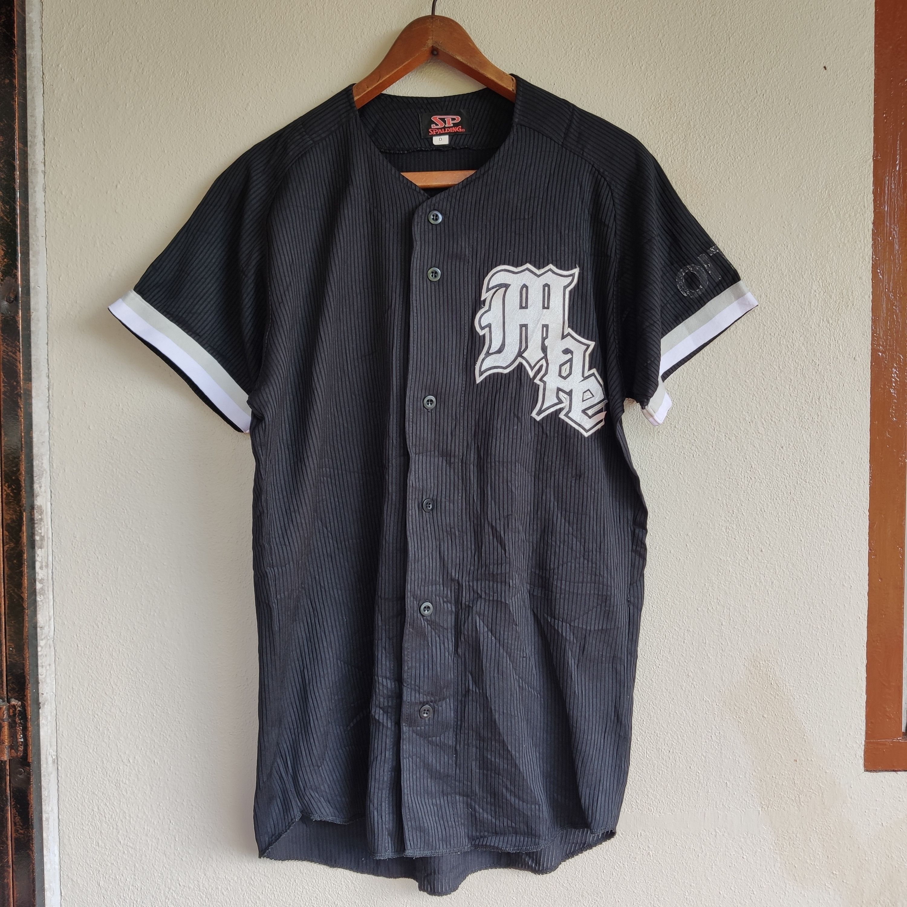 Spalding × Vintage VINTAGE #16 JAPANESE BASEBALL JERSEY BY SPALDING Size US L / EU 52-54 / 3 - 1 Thumbnail