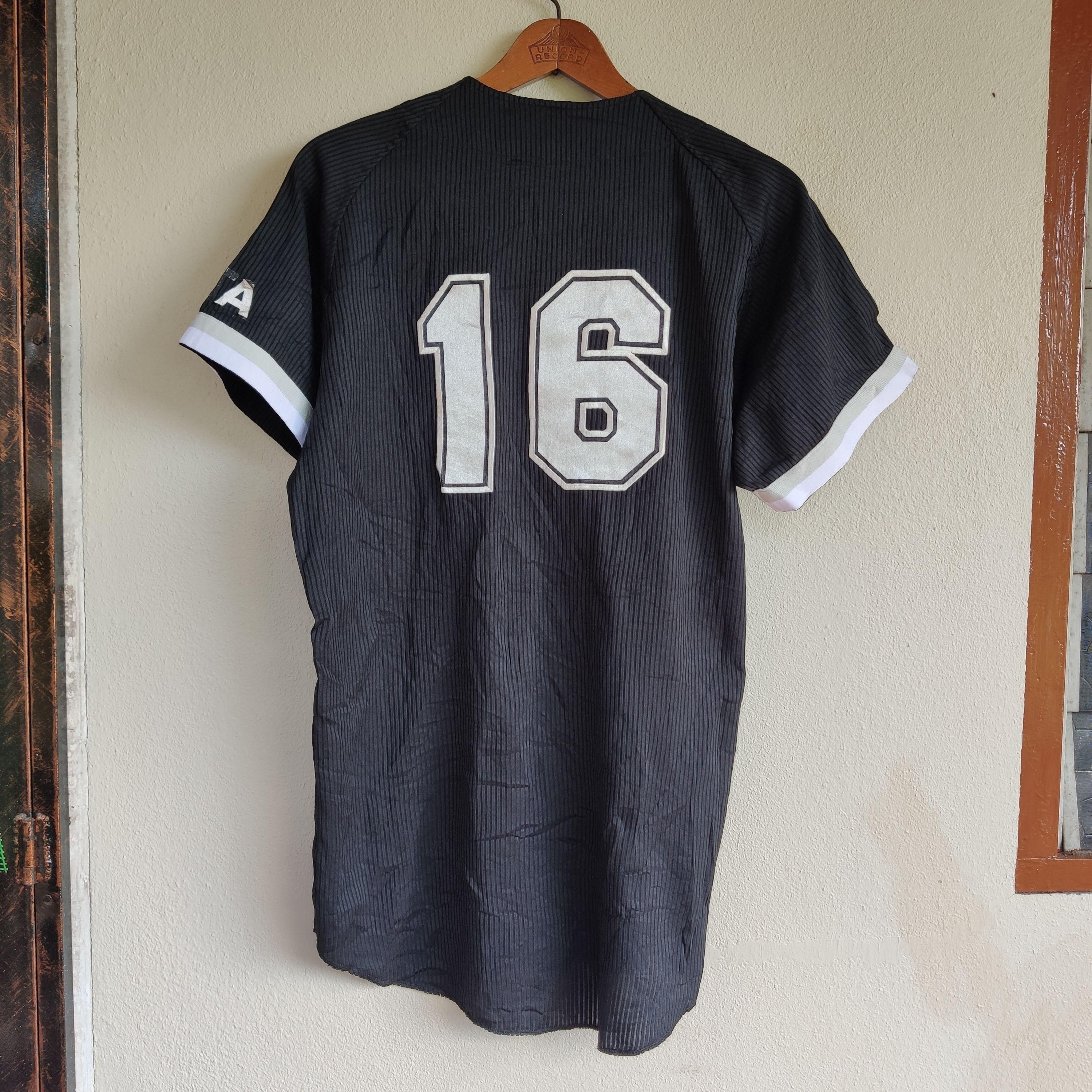 Spalding × Vintage VINTAGE #16 JAPANESE BASEBALL JERSEY BY SPALDING Size US L / EU 52-54 / 3 - 7 Thumbnail
