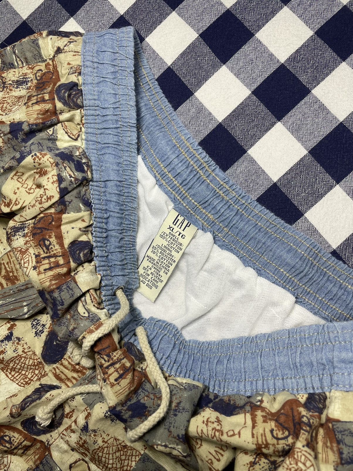 Gap × Vintage Vintage gap swim trunks Size US 34 / EU 50 - 3 Thumbnail