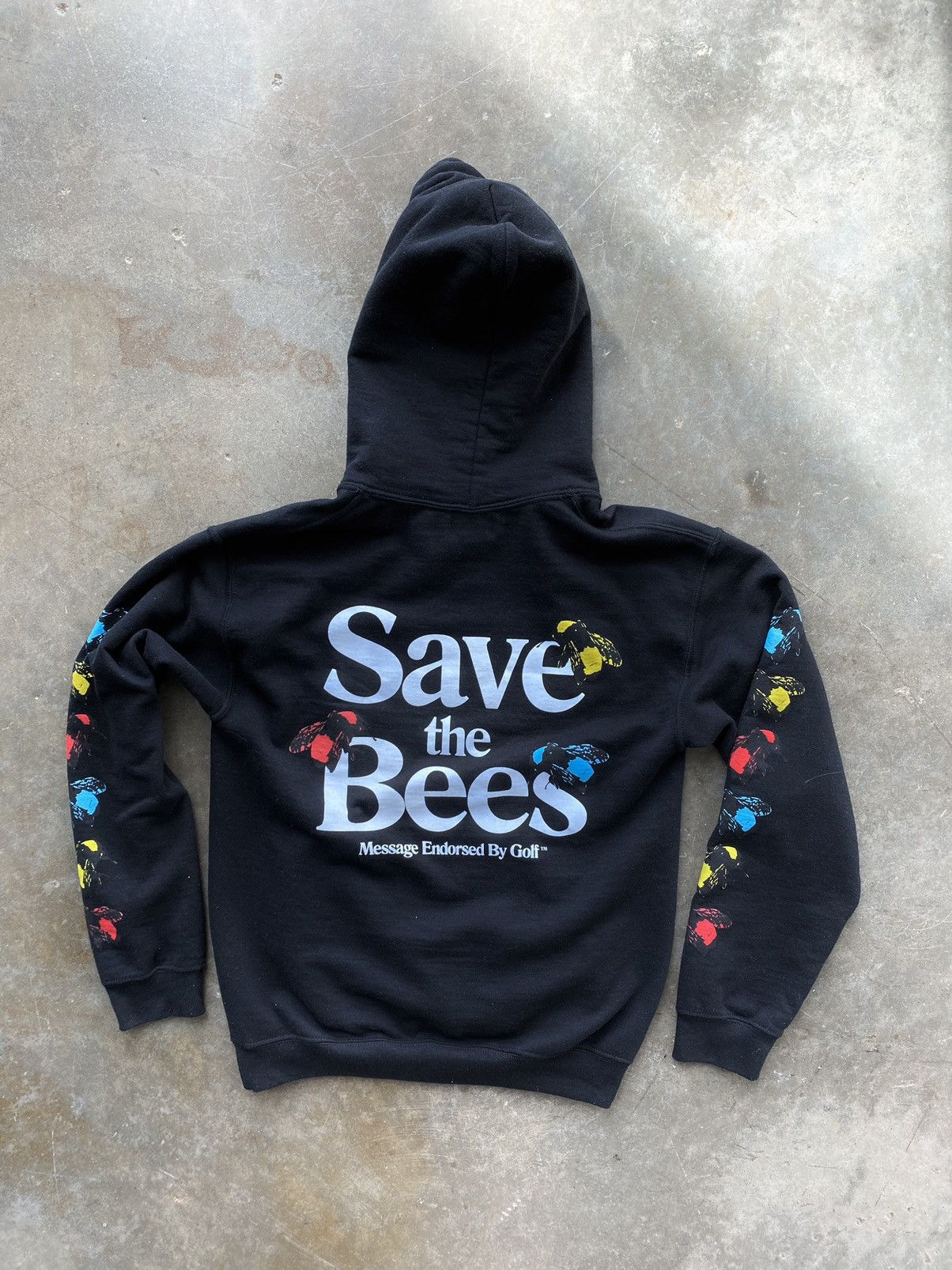 Golf Wang Golf Wang Save The Bees Hoodie Black Small S ️🧊🥣 Tyler Call ...