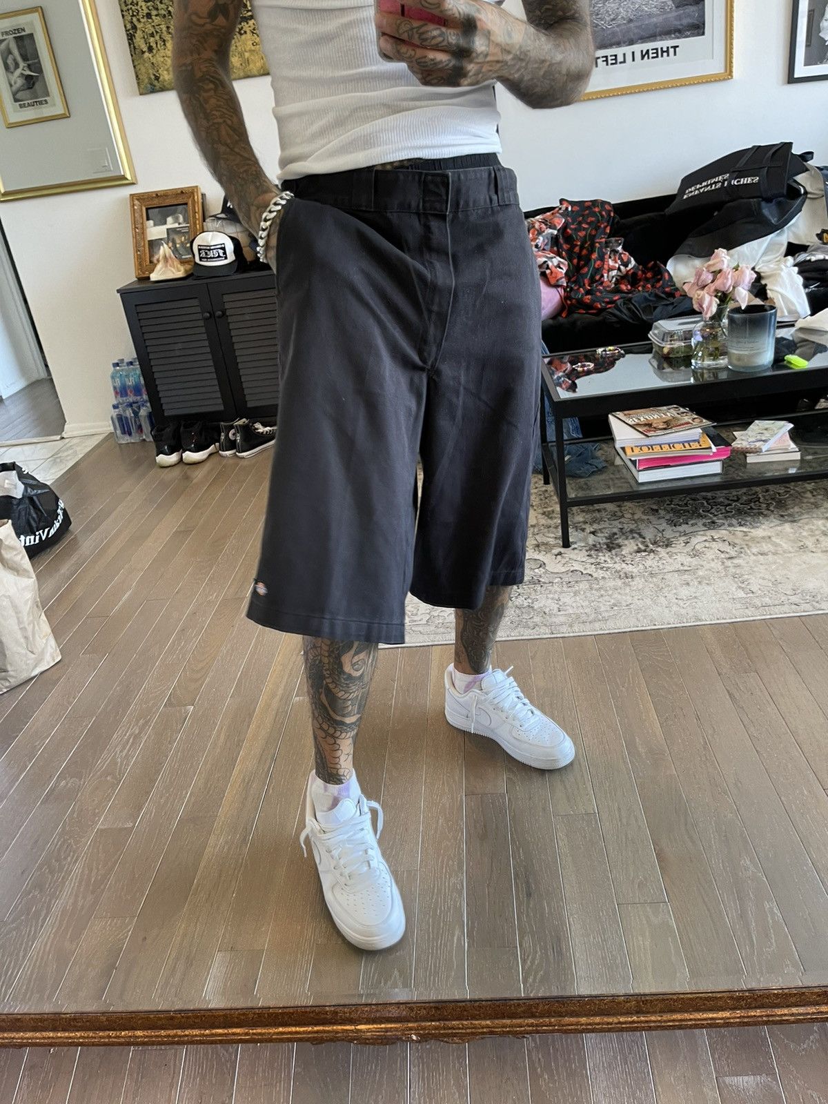 Vintage Vintage Dickies BIG BAGGY LONG SHORTS Y2K | Grailed