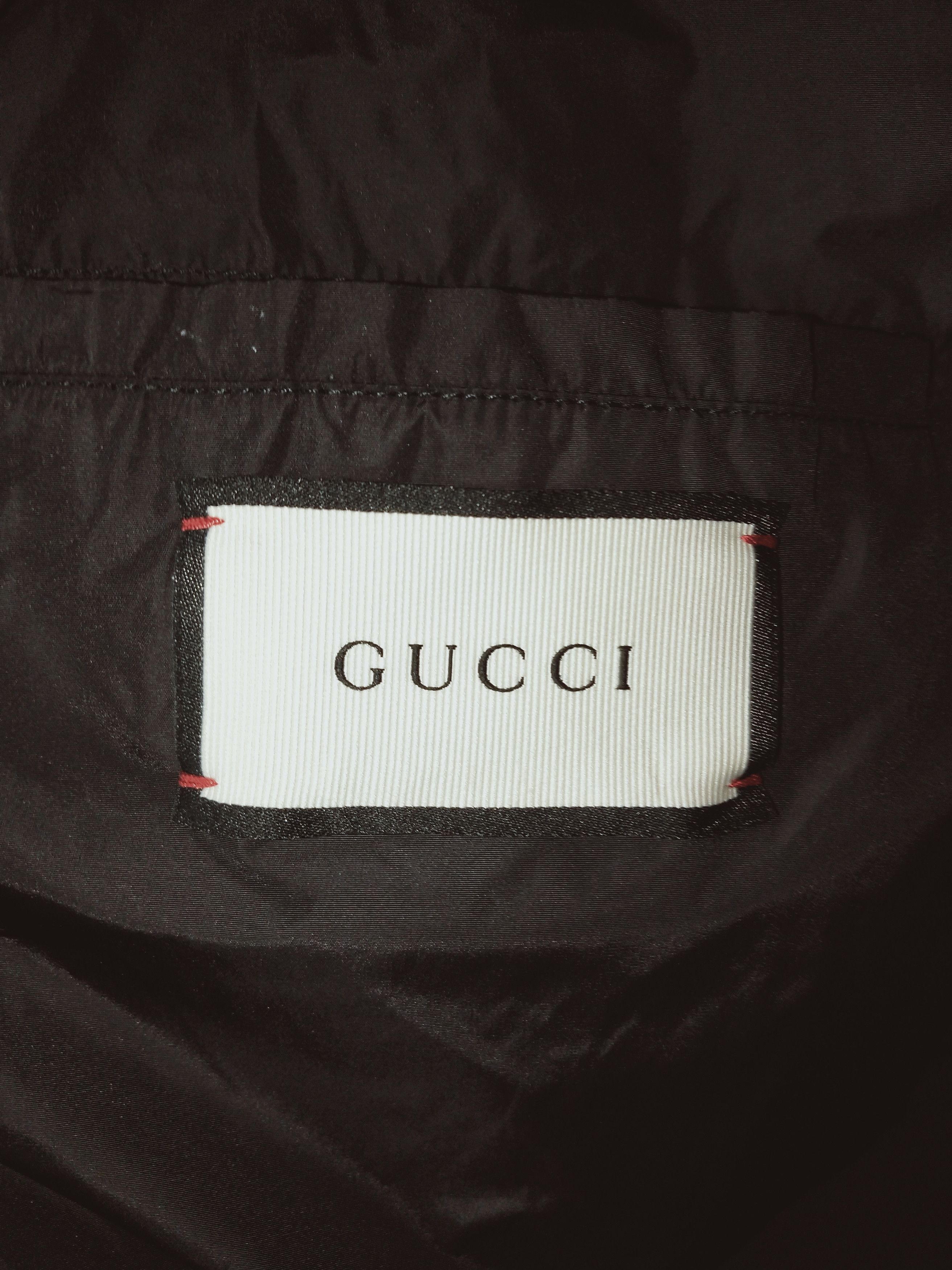 Gucci Classic Web Nylon Logo Jacket Size US M / EU 48-50 / 2 - 4 Thumbnail