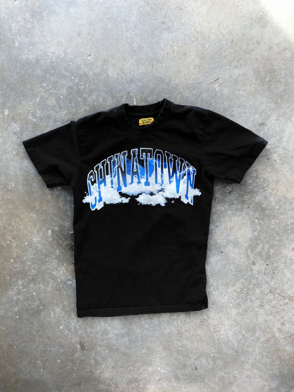 Market Chinatown Market Storm / Lightning Tee Black Small S 🧊 CTM Size US S / EU 44-46 / 1 - 1 Thumbnail