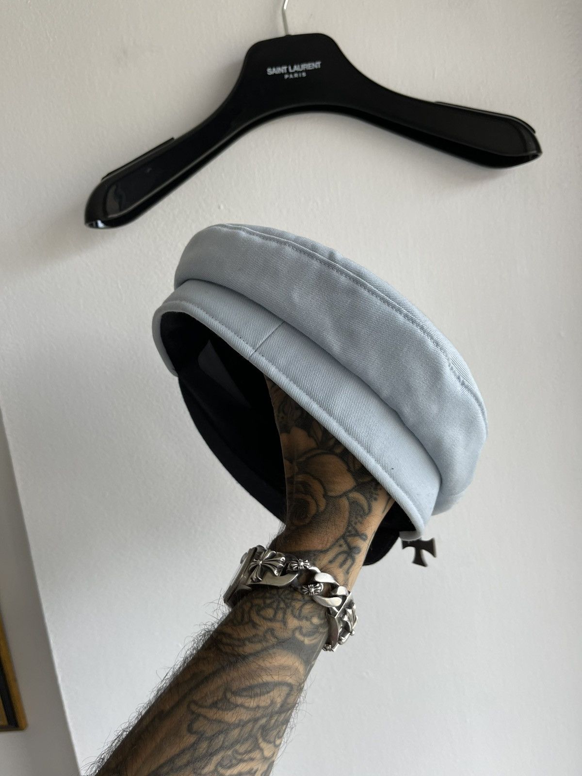 Enfants Riches Deprimes ERD RUNWAY Military Sailor Cap Hat With Pin *RARE * Size ONE SIZE - 3 Thumbnail