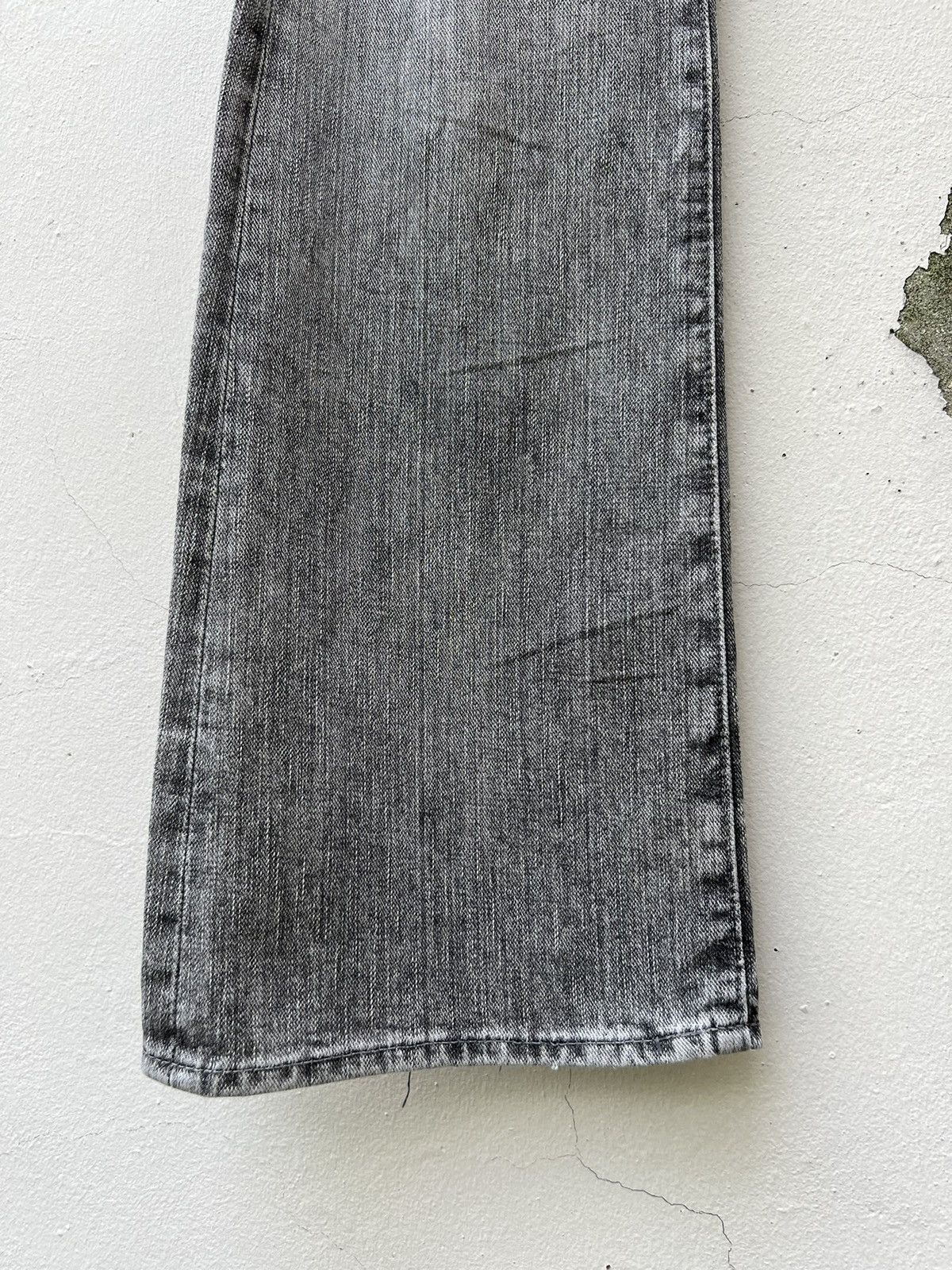 RUDE GALLERY Vintage Rude Gallery Japan Faded Black Denim Flare Jeans Size US 32 / EU 48 - 10 Thumbnail