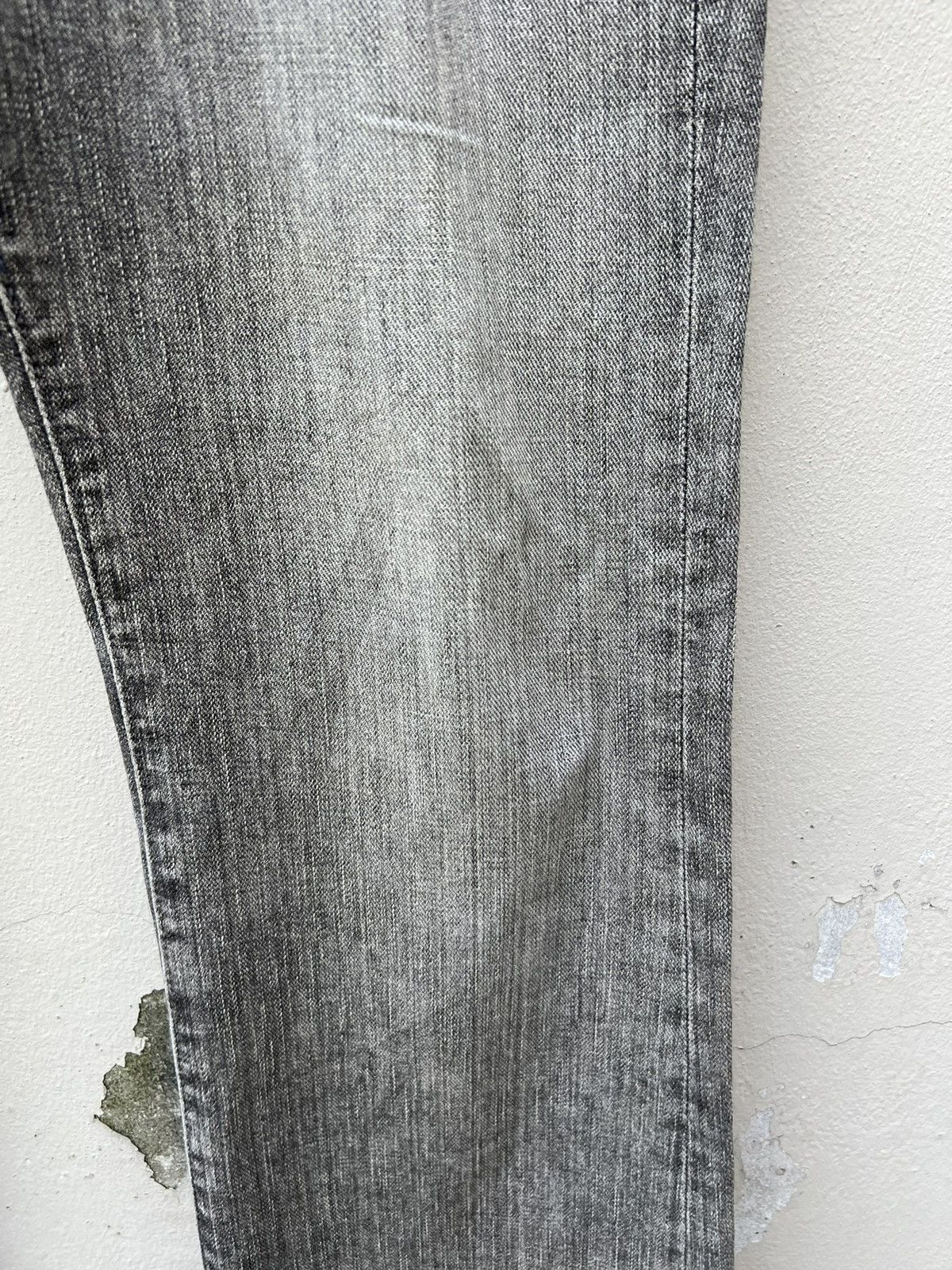 RUDE GALLERY Vintage Rude Gallery Japan Faded Black Denim Flare Jeans Size US 32 / EU 48 - 12 Thumbnail